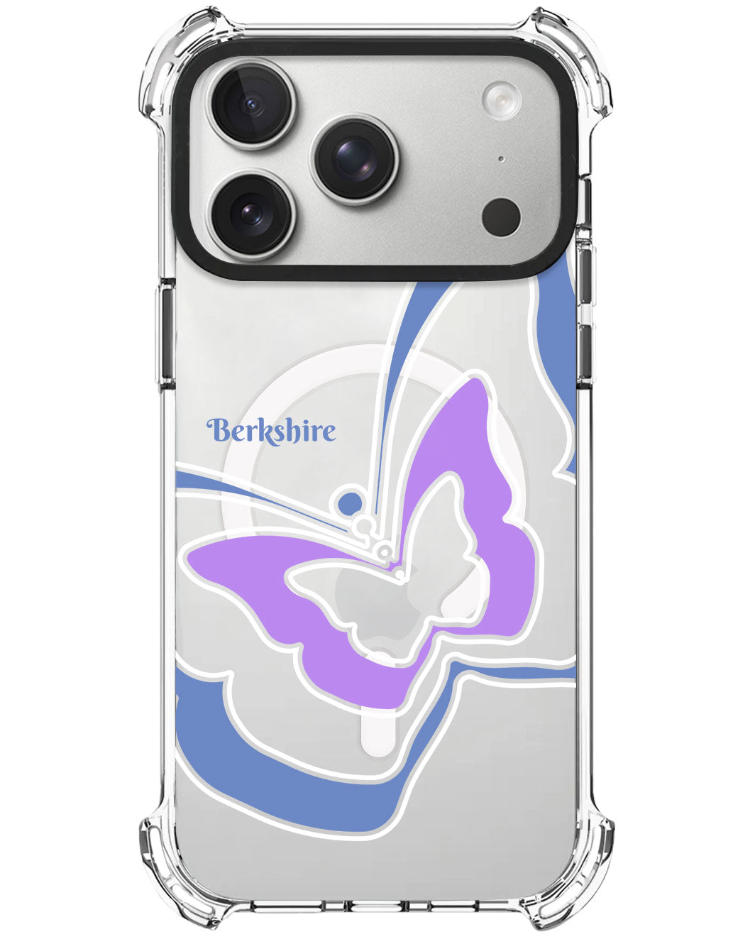 iPhone Rearguard UltimateX - Butterfly Mirror Violet