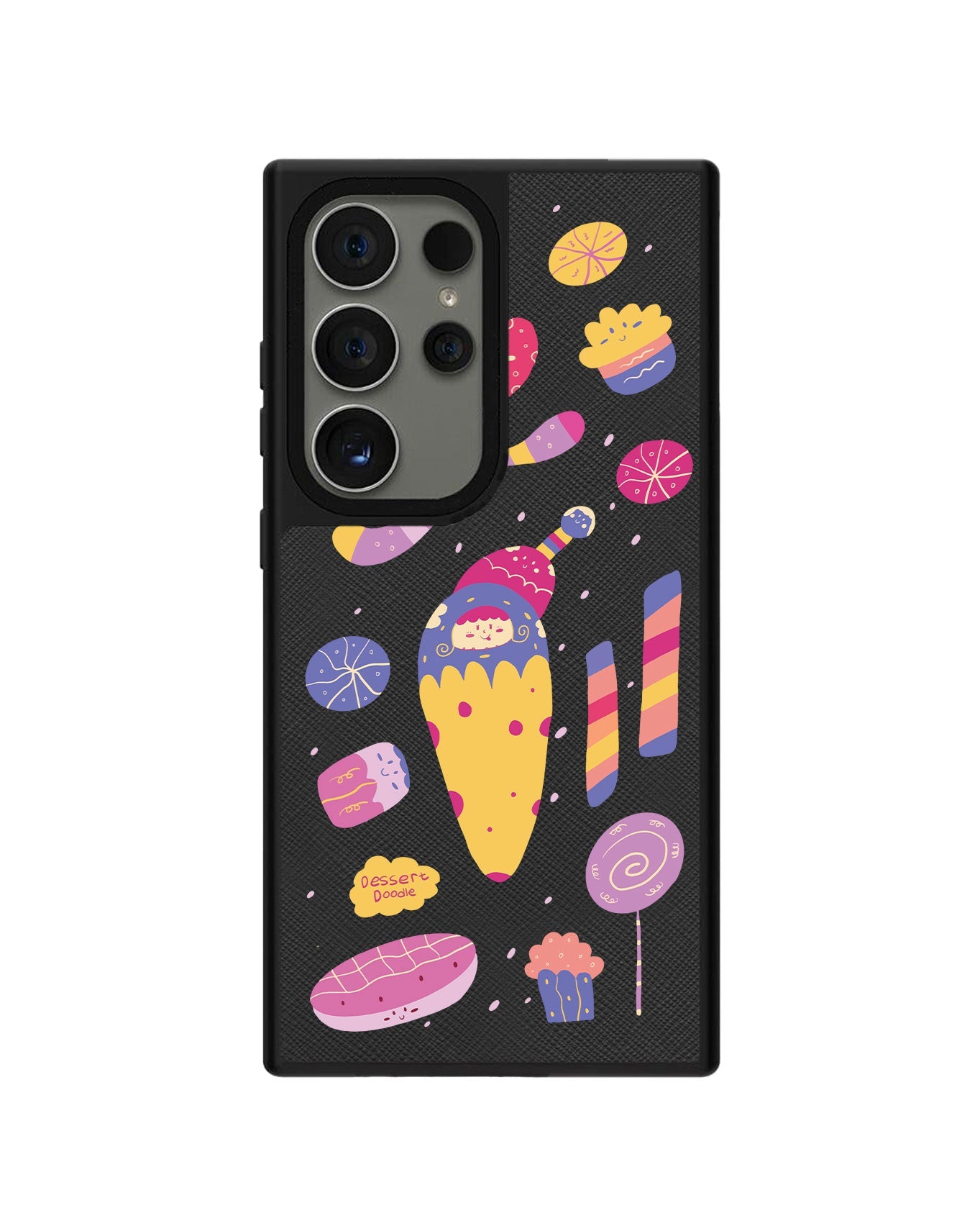 ด้ามจับหนัง Android - ขนมหวาน Doodle