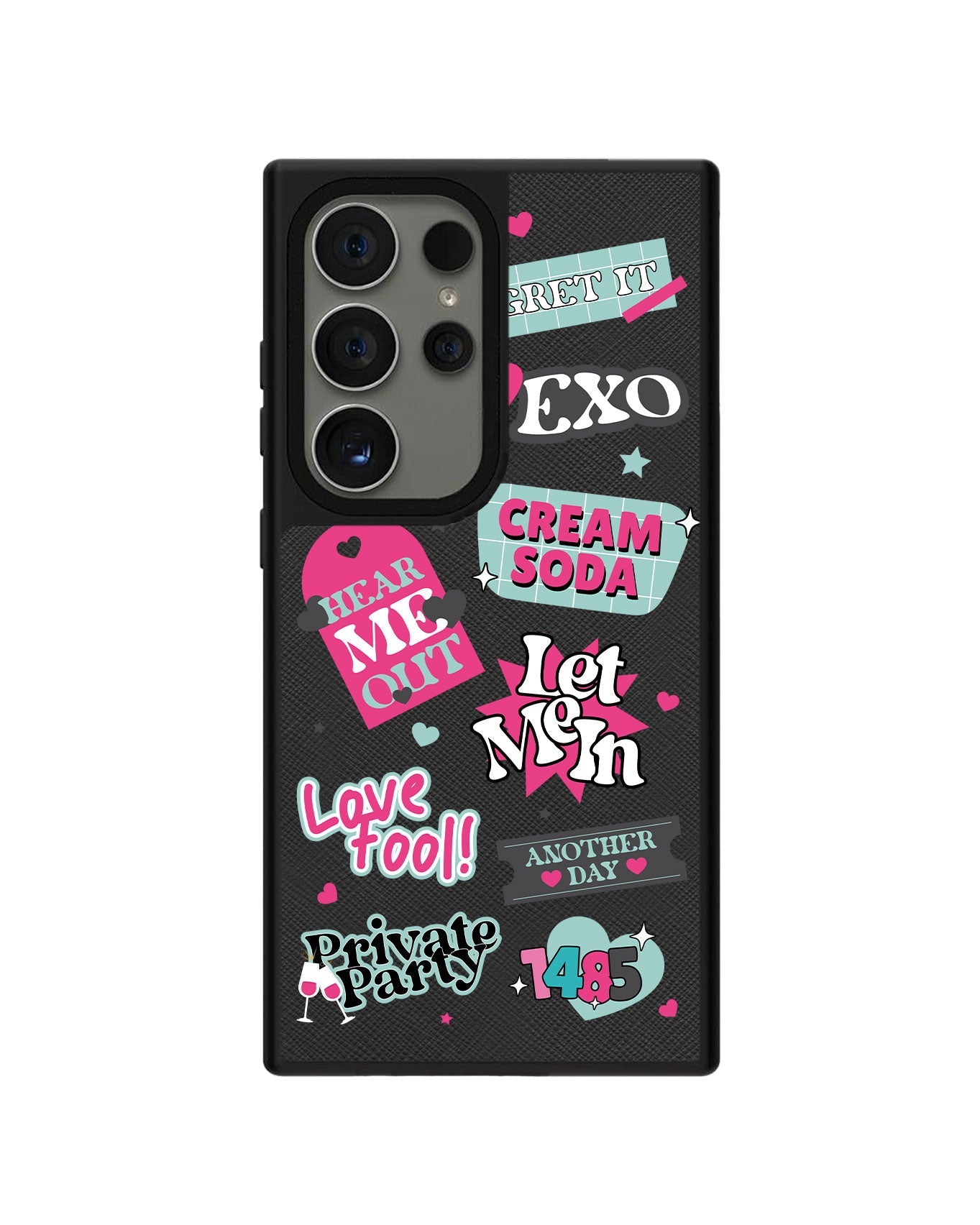Android Leather Grip - EXO Cream Soda