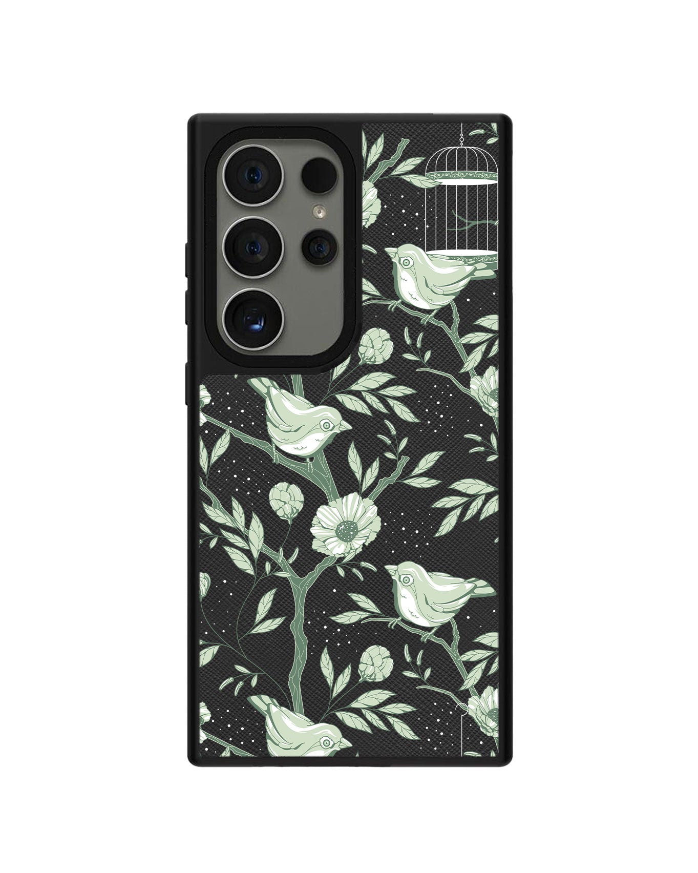 Android Leather Grip - Lovebird Monochrome 4.0