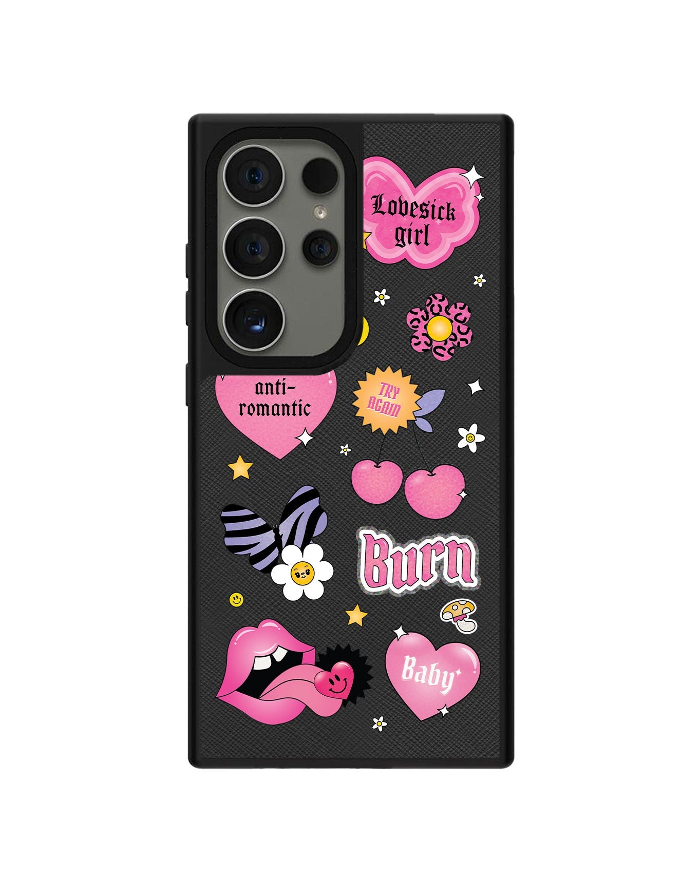 Android Leather Grip - Meow Pop 1.0