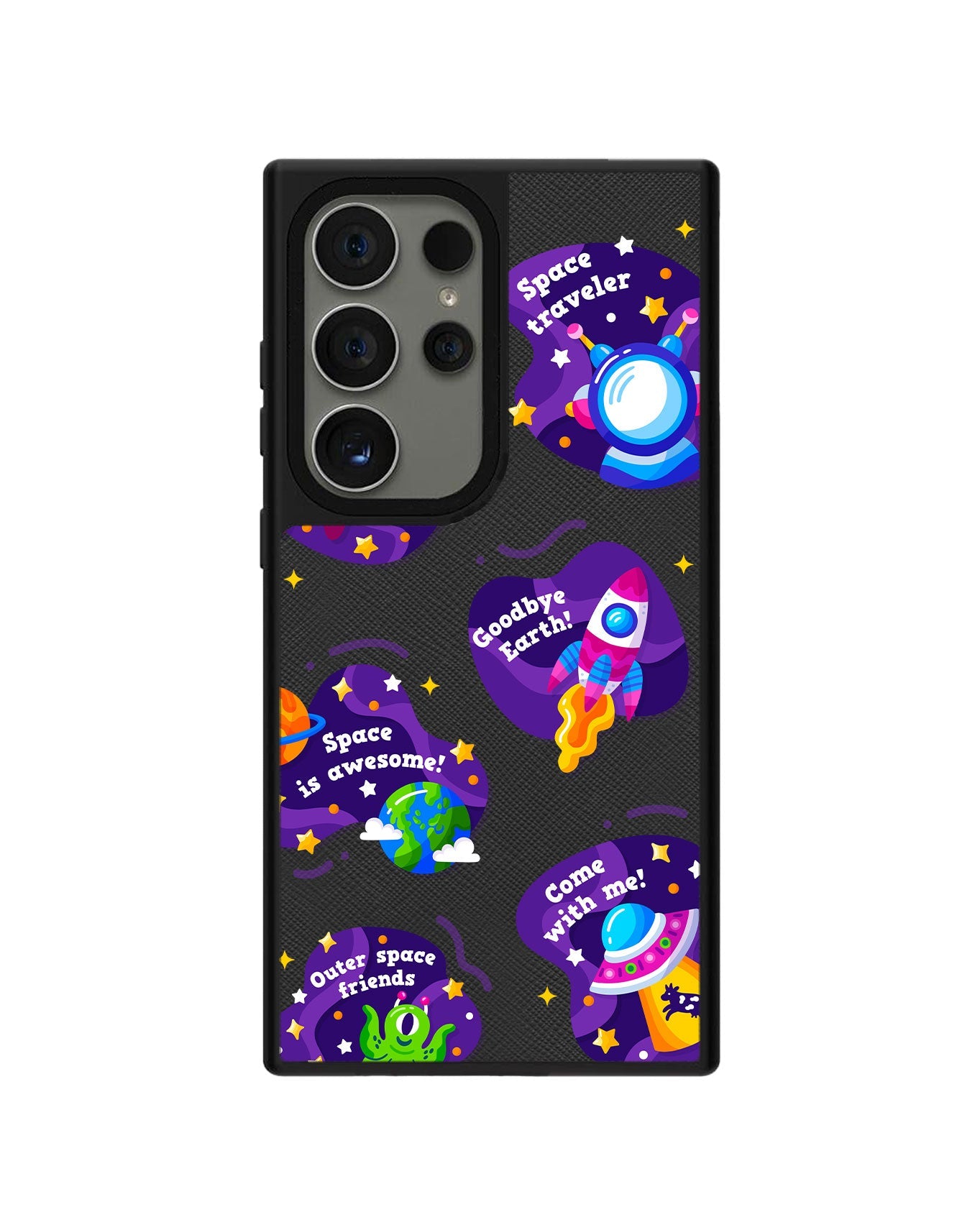 Android Leather Grip - Space Traveller