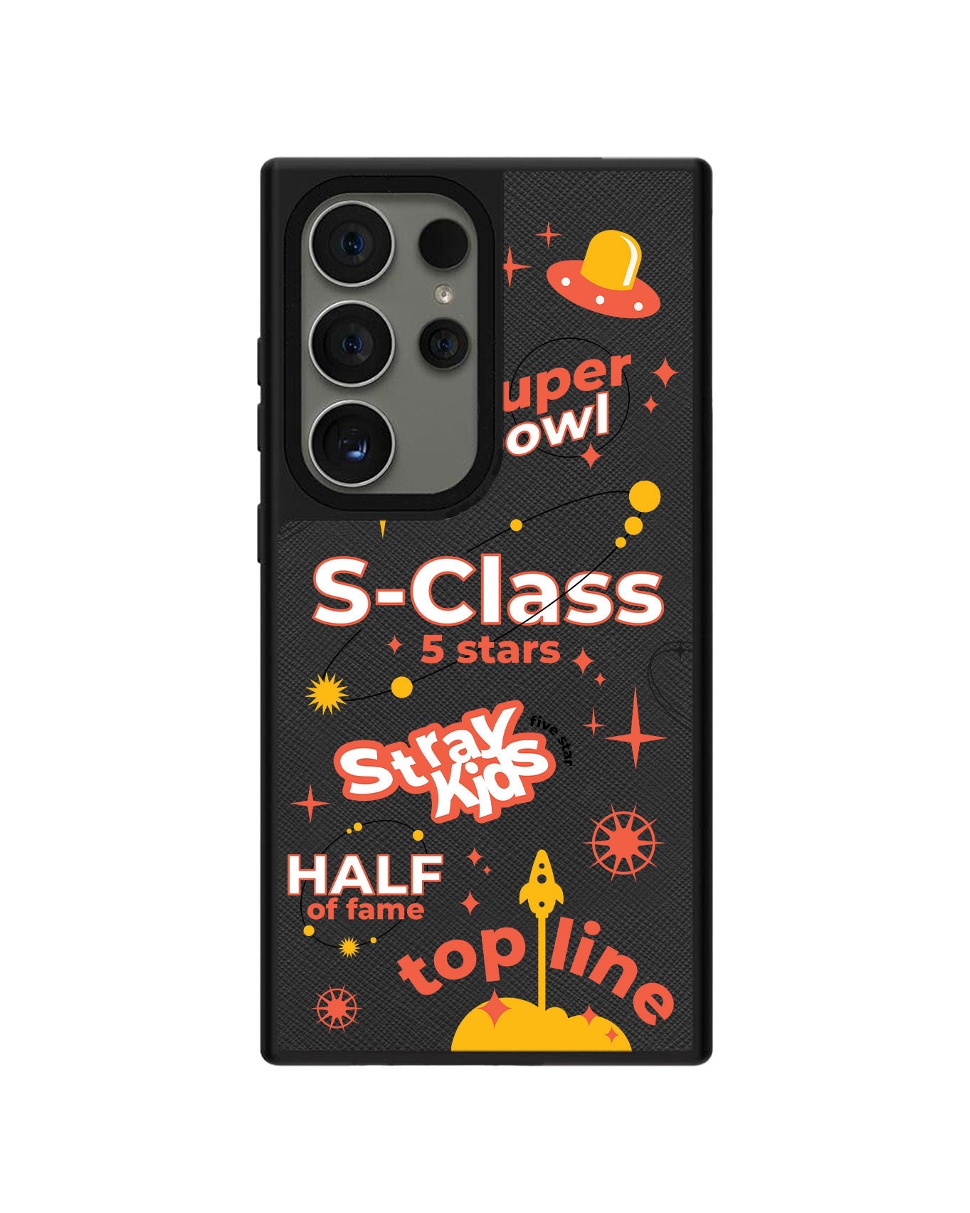 Android Leather Grip - Stray Kids 5 Stars