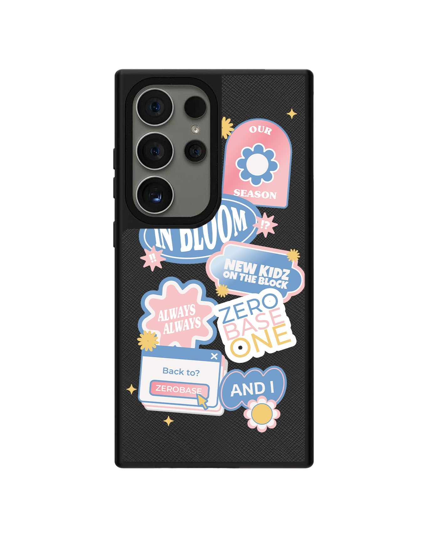 Android Leather Grip - Zerobaseone Song Sticker Pack
