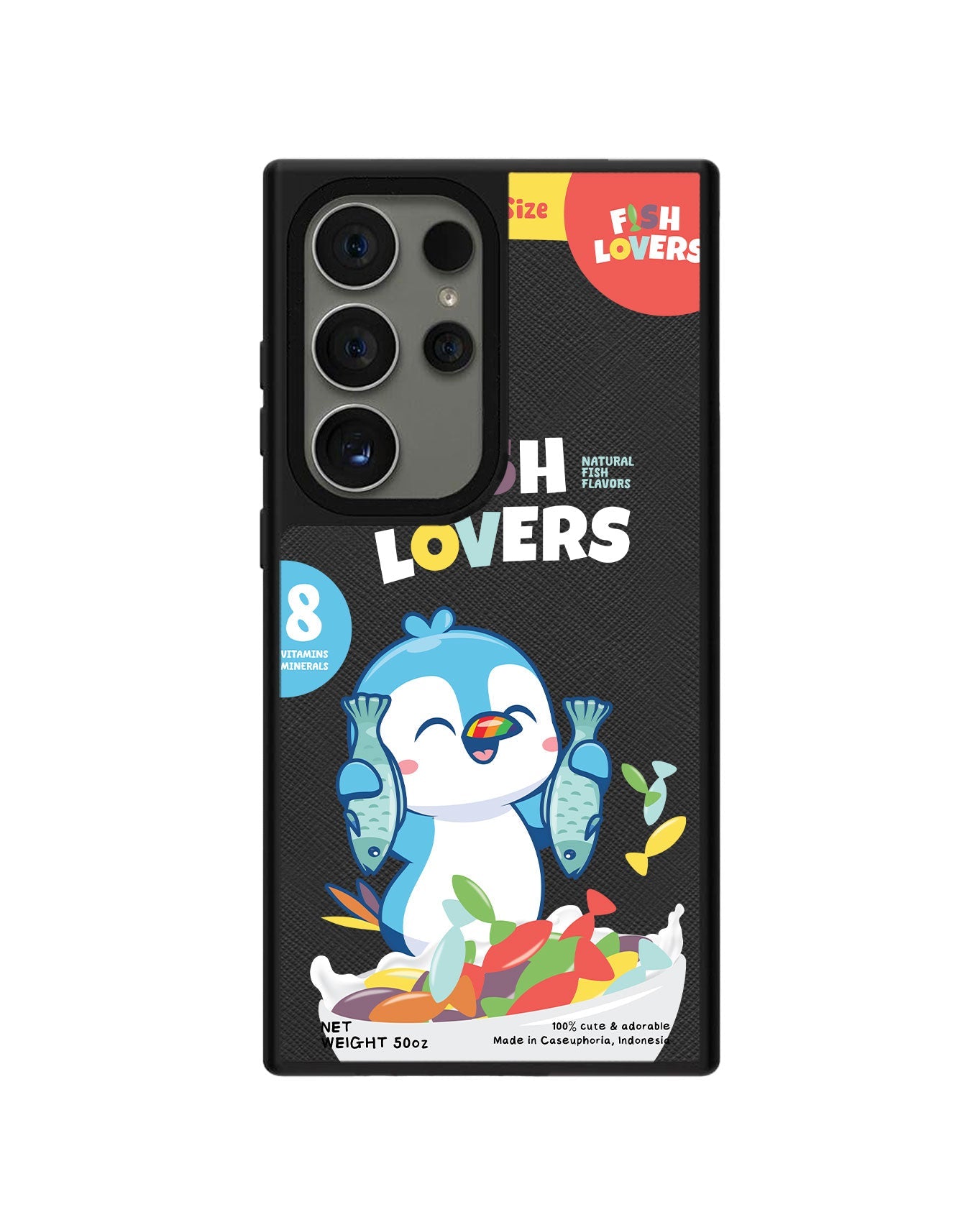 Android Leather Grip - Fish Lovers