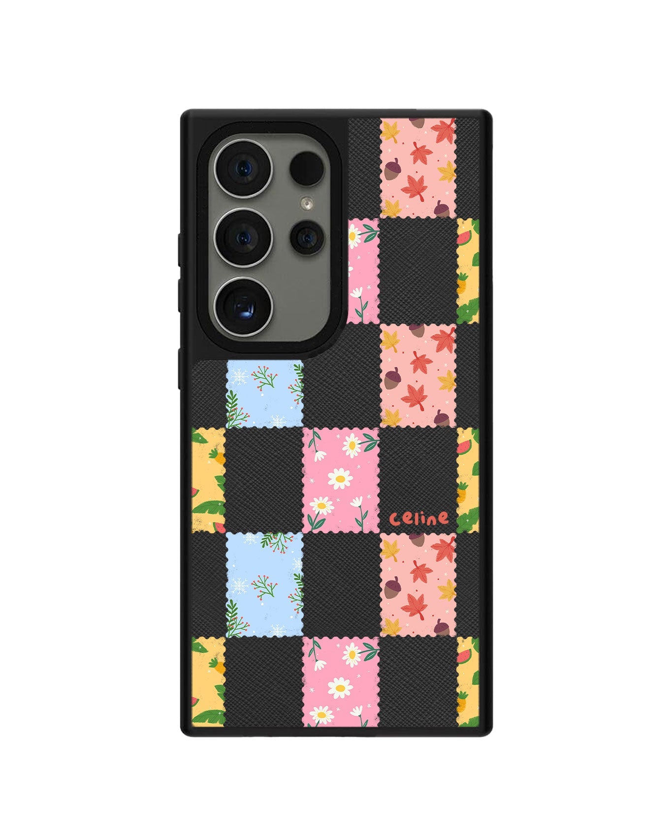 Android Leather Grip - Four Seasons Stamps