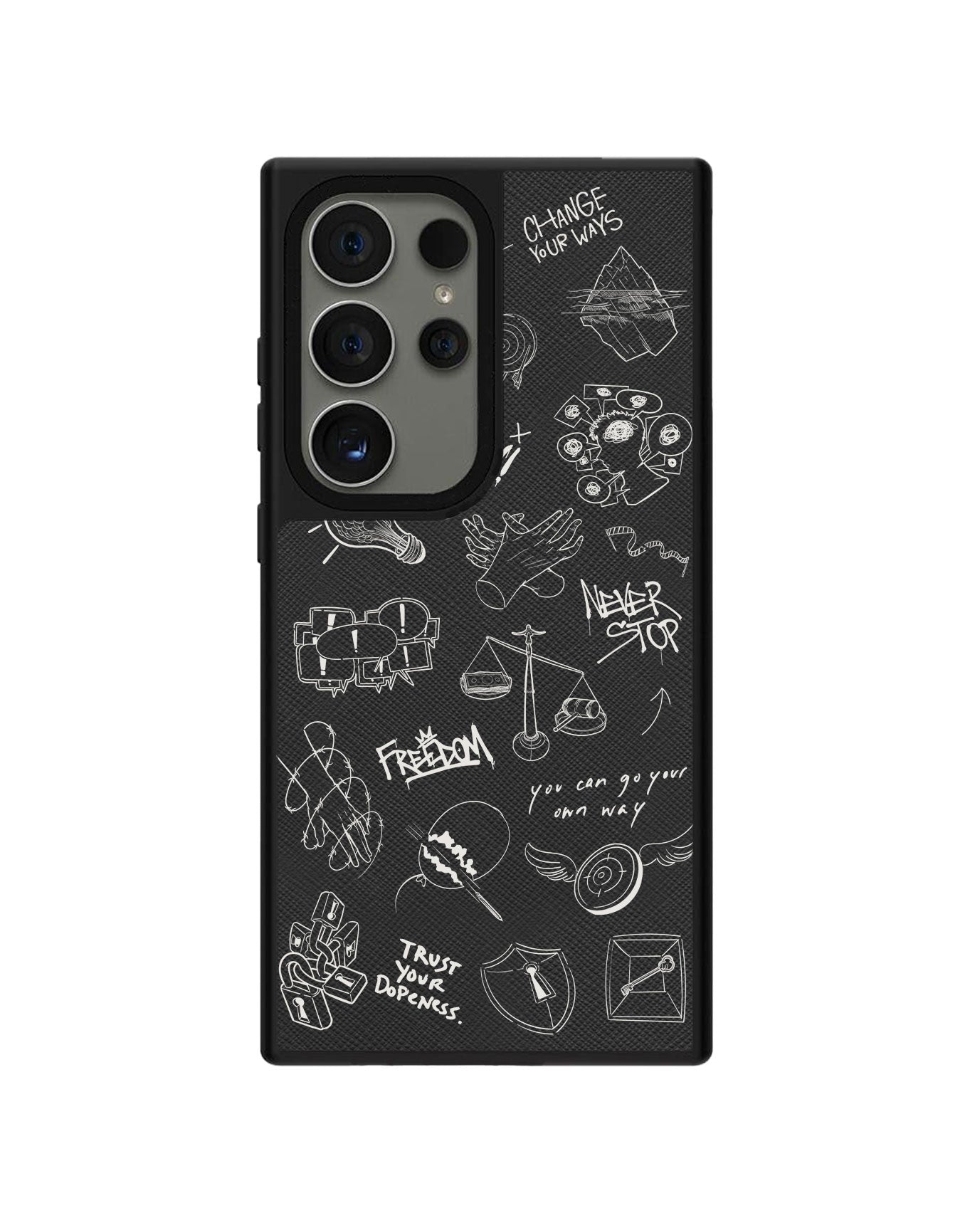 Android Leather Grip - Freedom