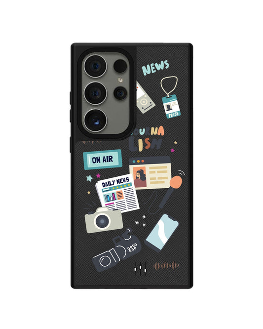 Android Leather Grip - Journalism
