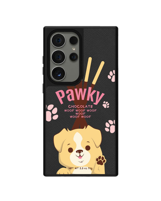 Android Leather Grip - Pawky Dog