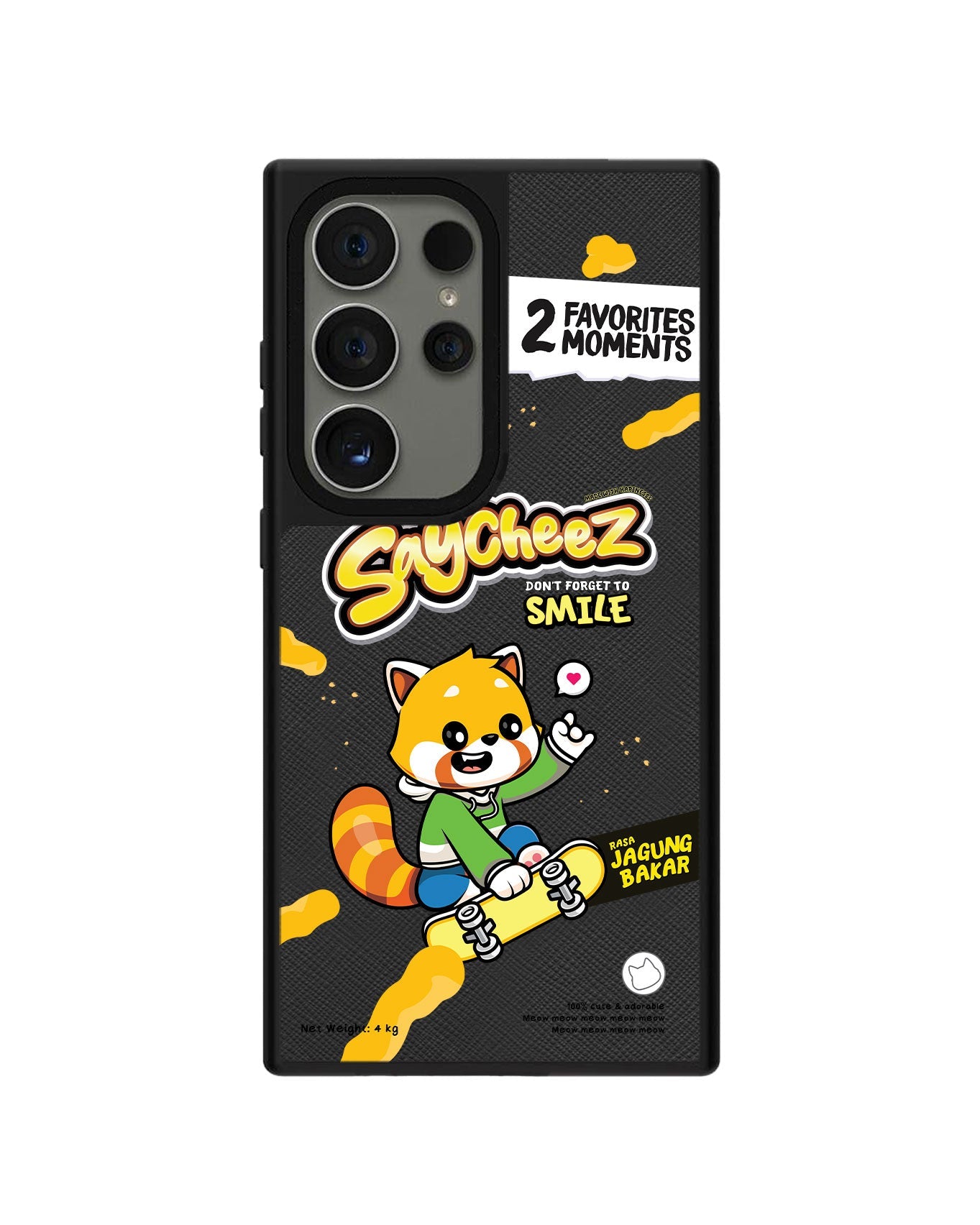 Android Leather Grip - Saycheez