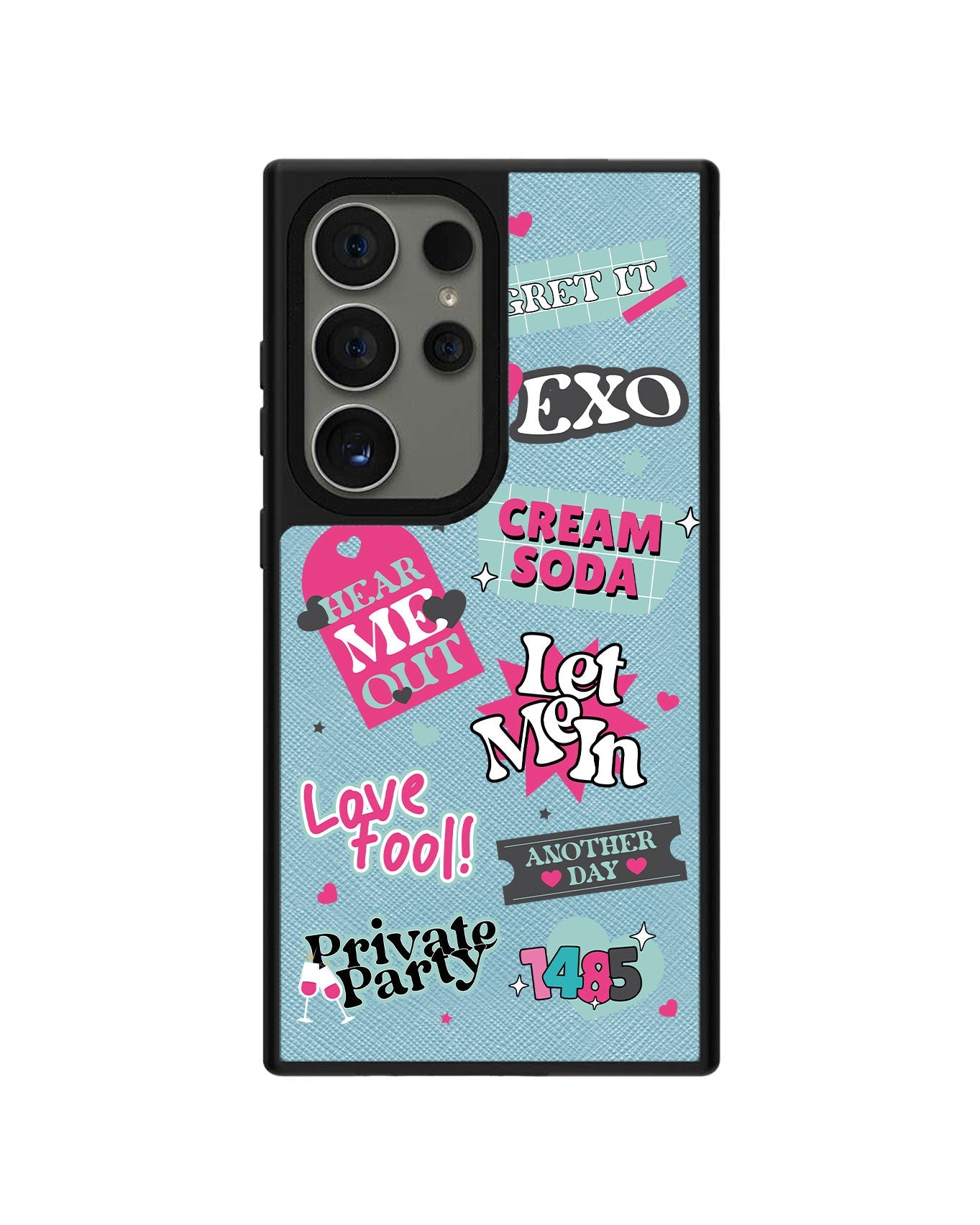 Android Leather Grip - EXO Cream Soda