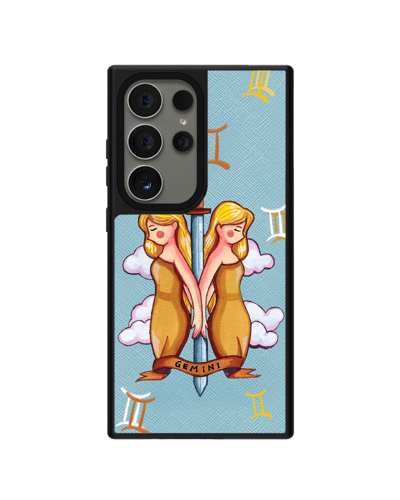 Android Leather Grip - Gemini