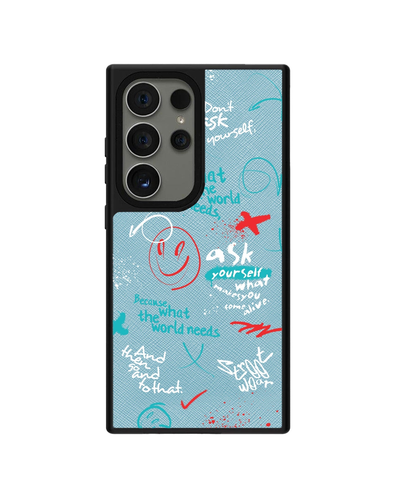 Android Leather Grip - Graffiti 2.0