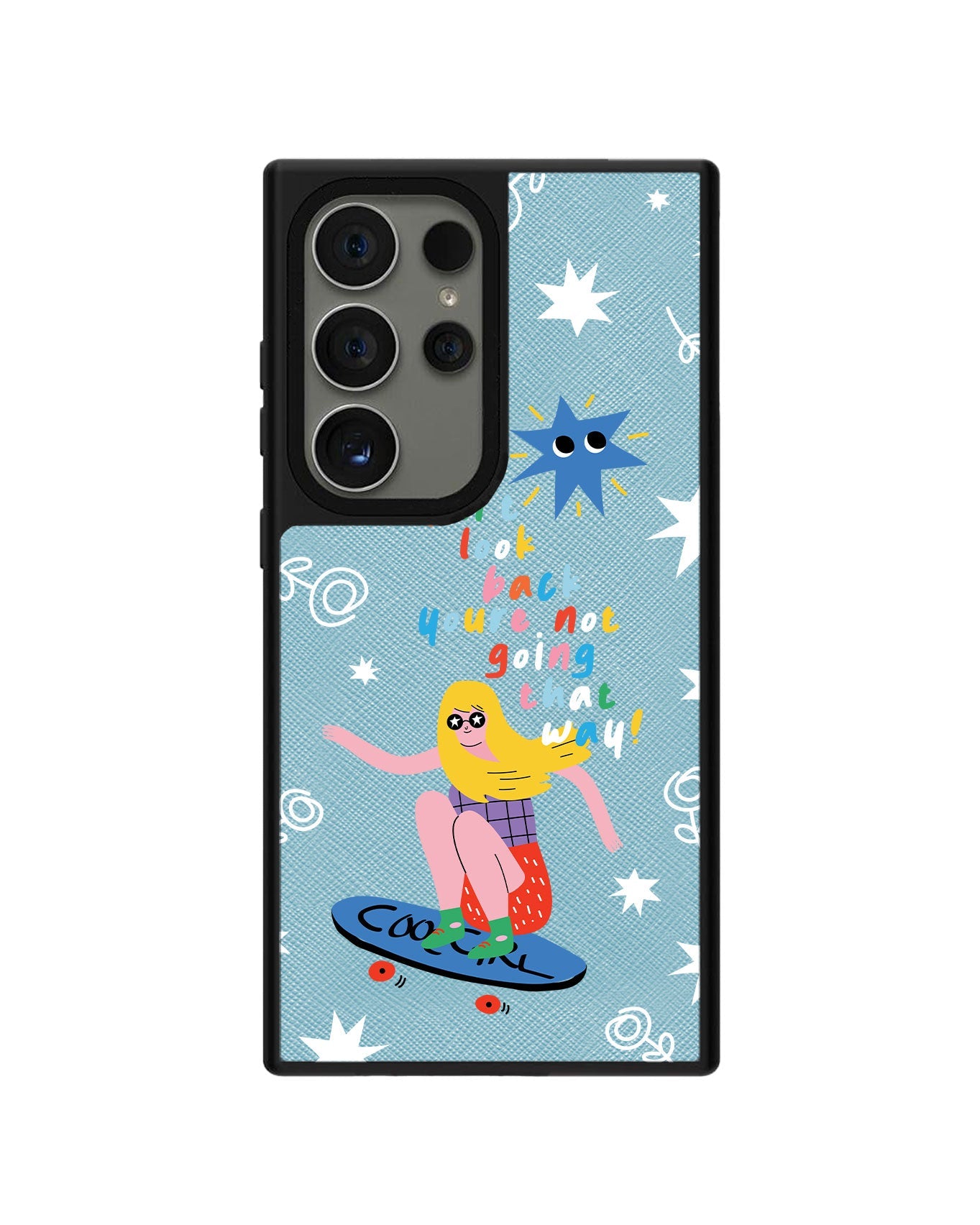 Android Leather Grip - Keep Growing