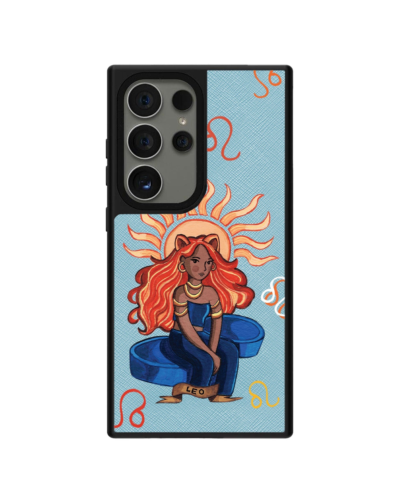 Android Leather Grip - Leo