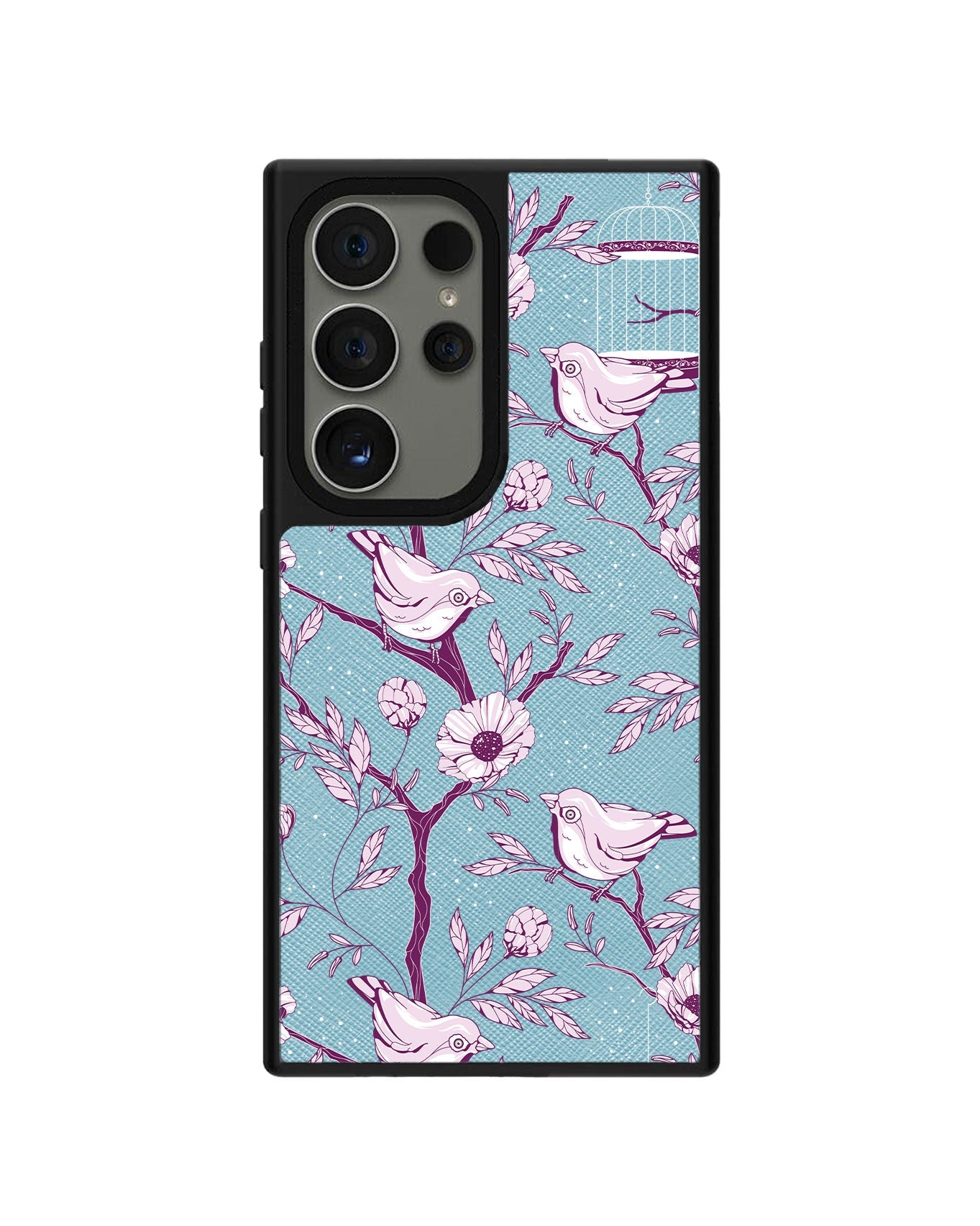 Android Leather Grip - Lovebird Monochrome 5.0