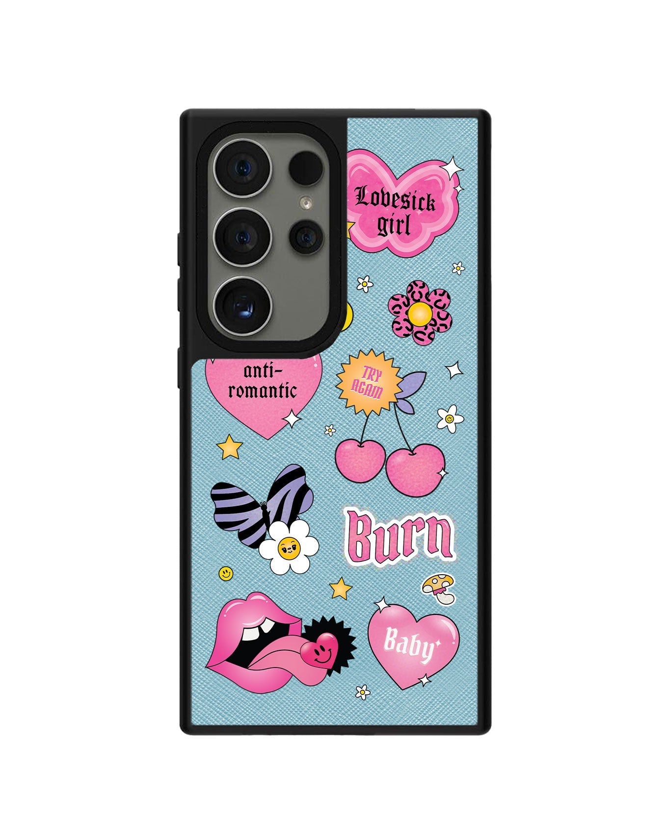 Android Leather Grip - Meow Pop 1.0