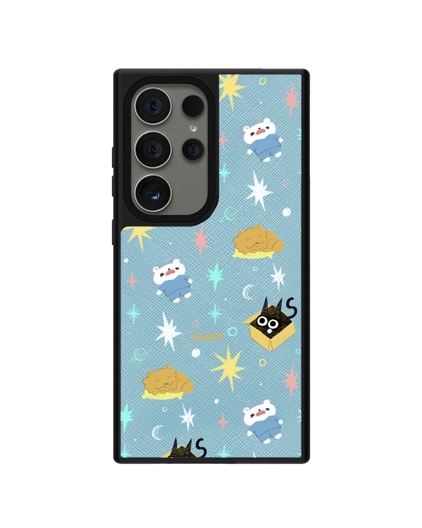 Android Leather Grip - Nightover