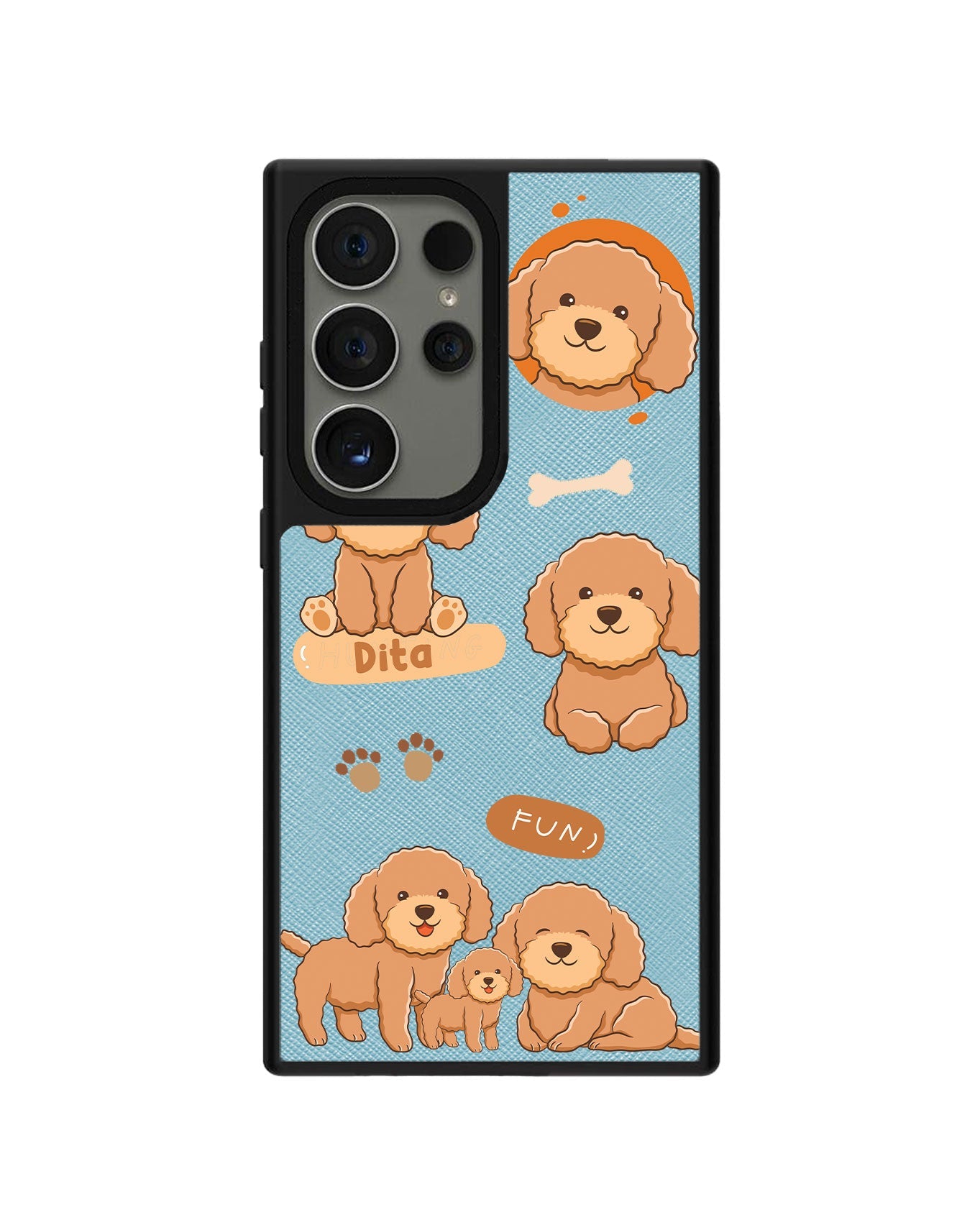 Android Leather Grip - Poodle Squad 4.0