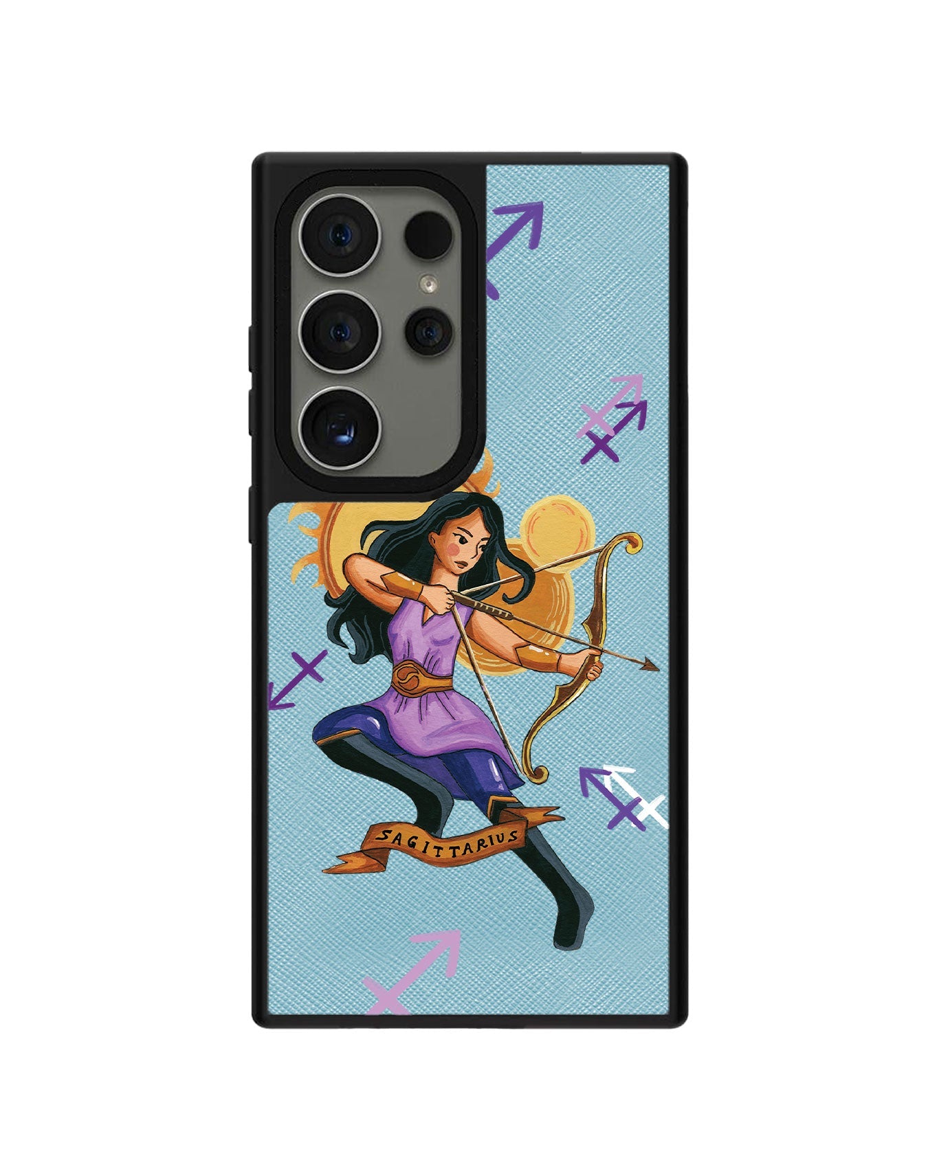 Android Leather Grip - Sagittarius
