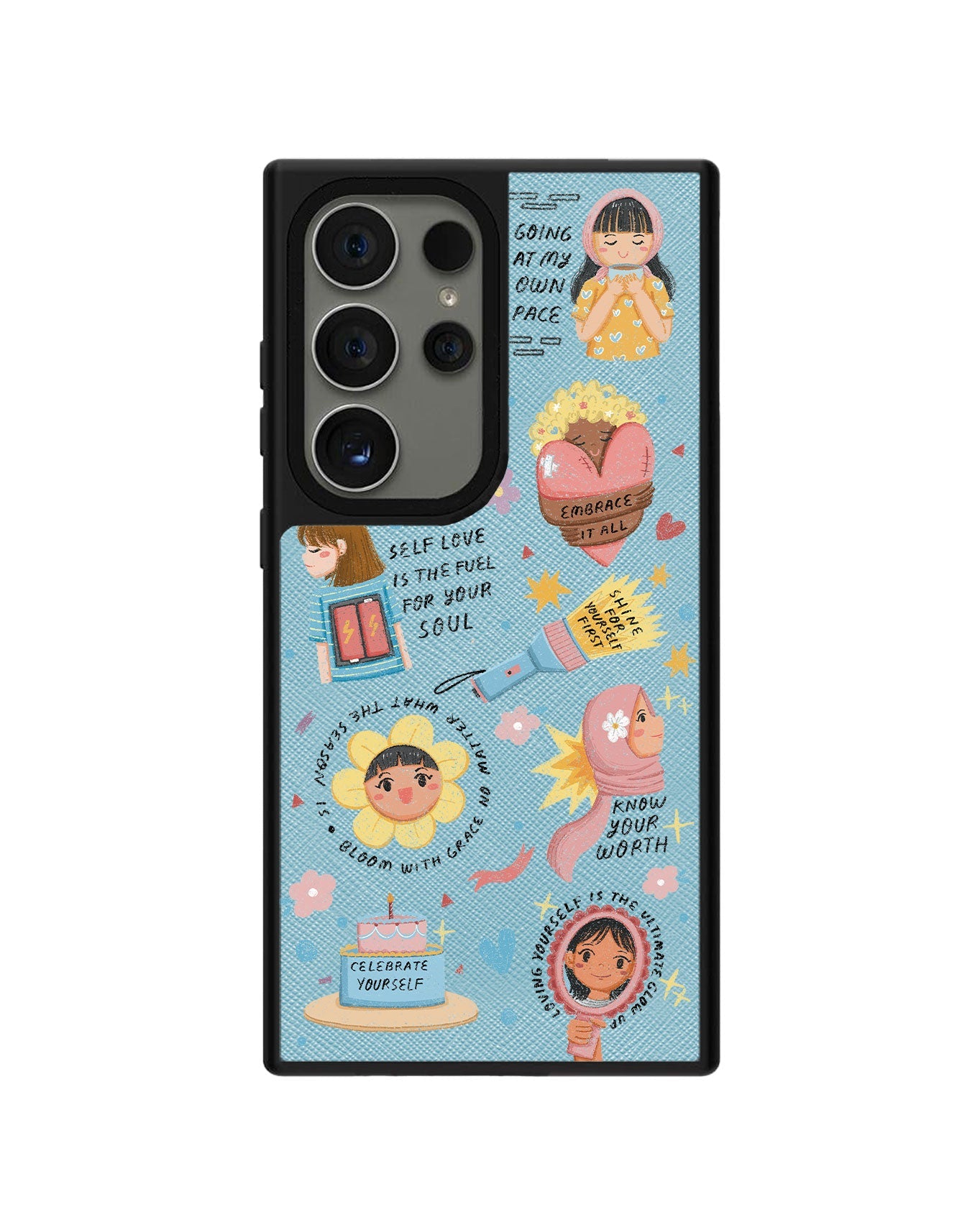 Android Leather Grip - Self Love Club