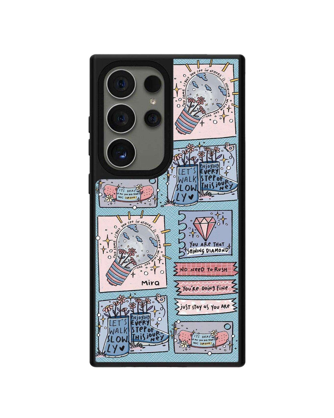 Android Leather Grip - Shine