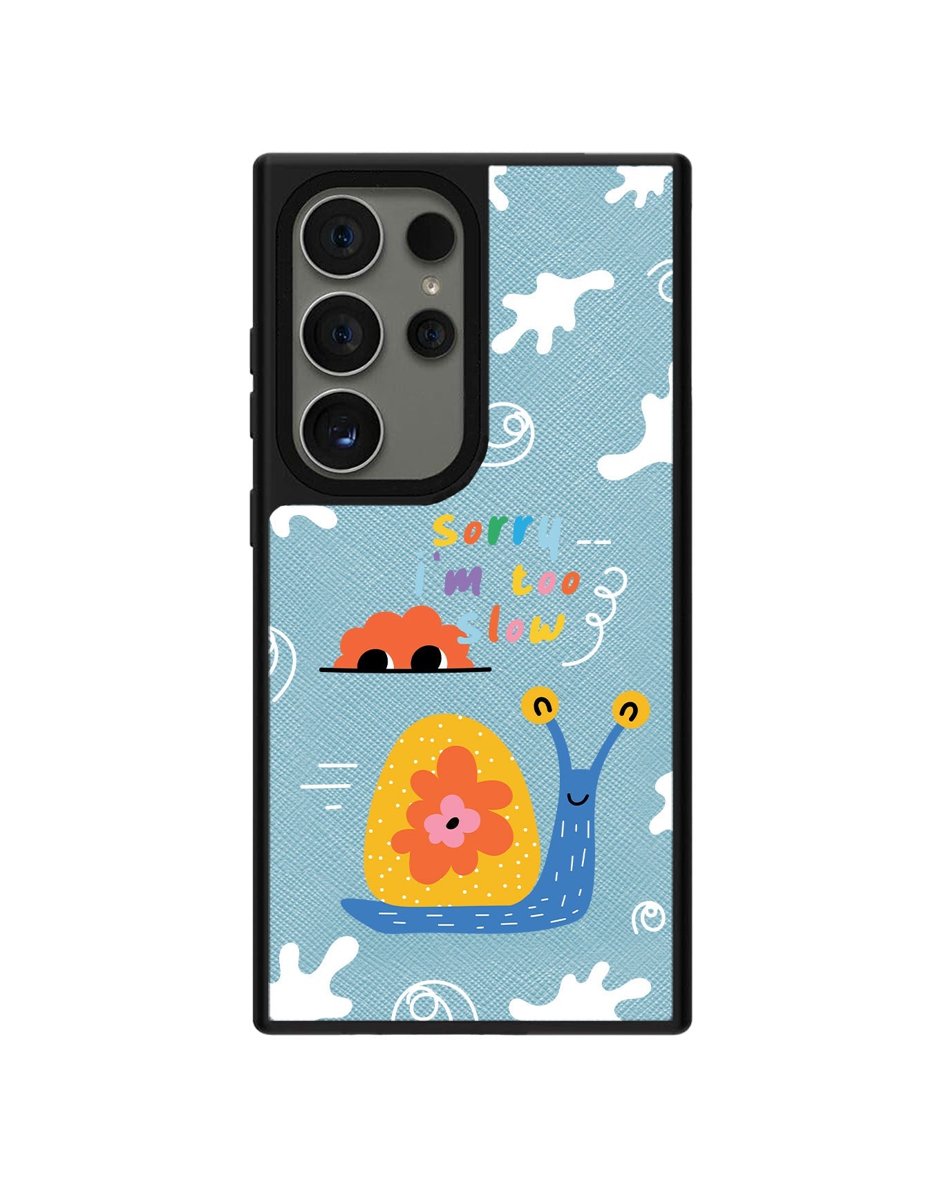 Android Leather Grip - Sorry Being Slow