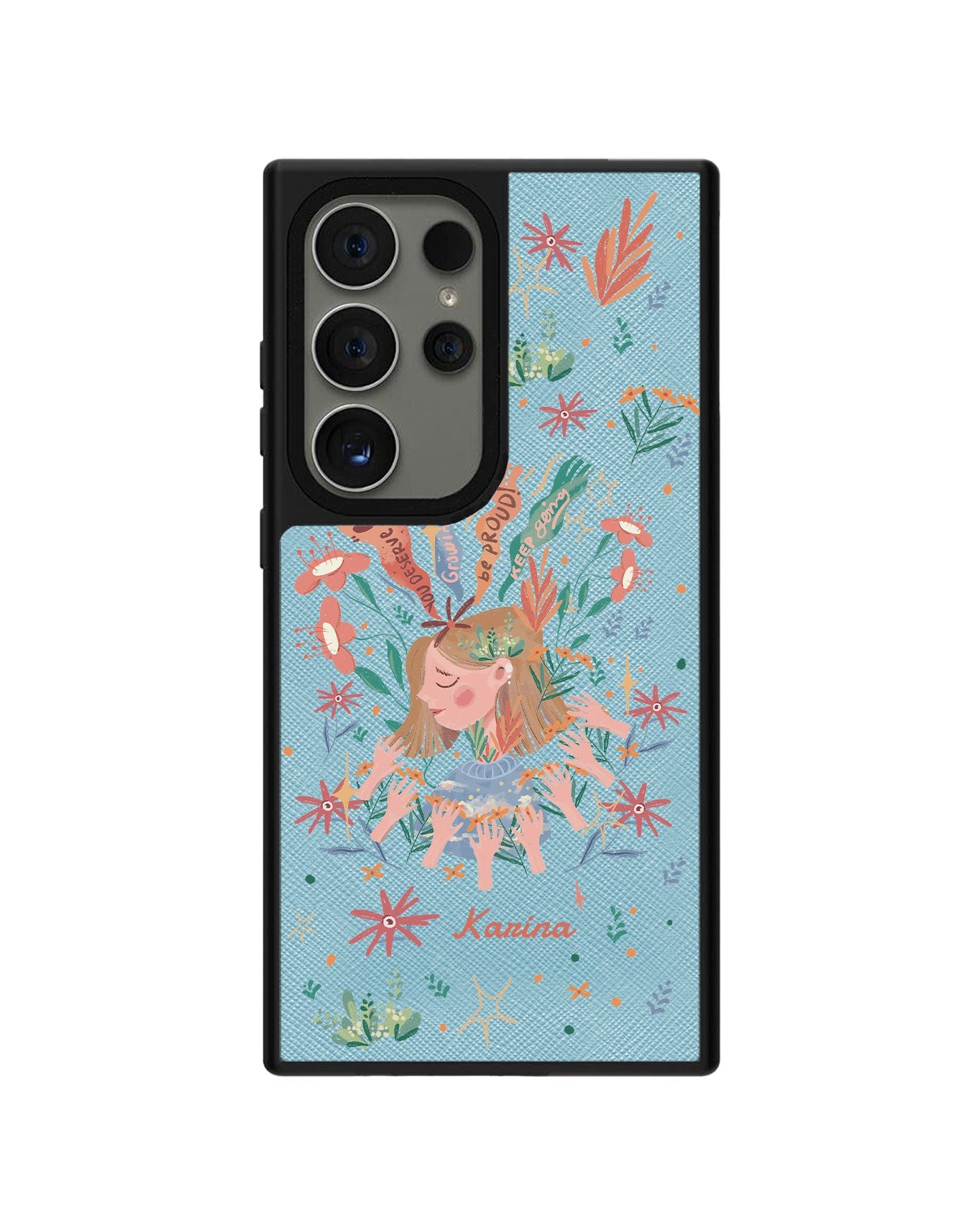 Android Leather Grip - You Deserve Love