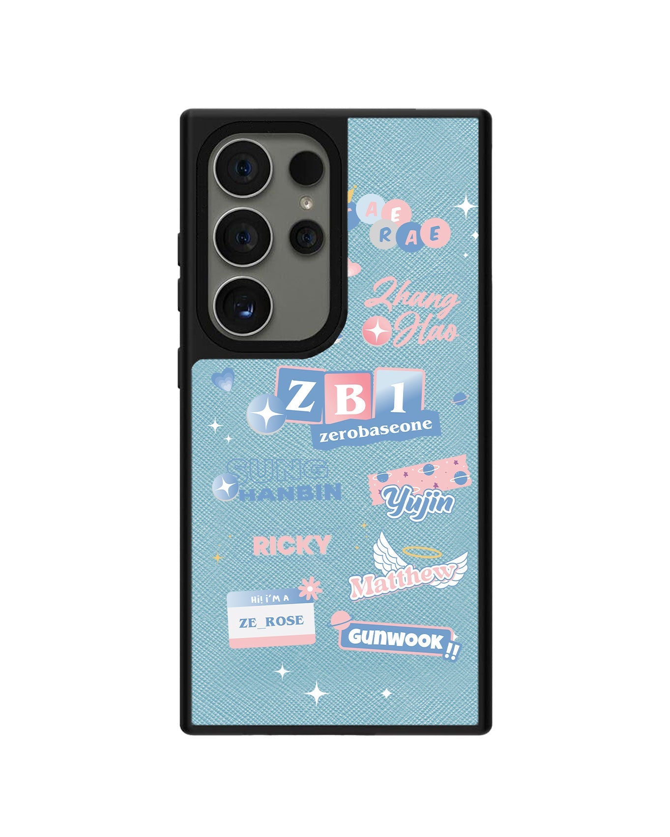 Android Leather Grip - Zerobaseone Members