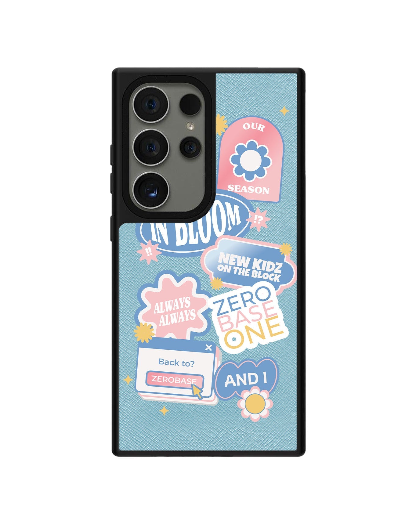 Android Leather Grip - Zerobaseone Song Sticker Pack