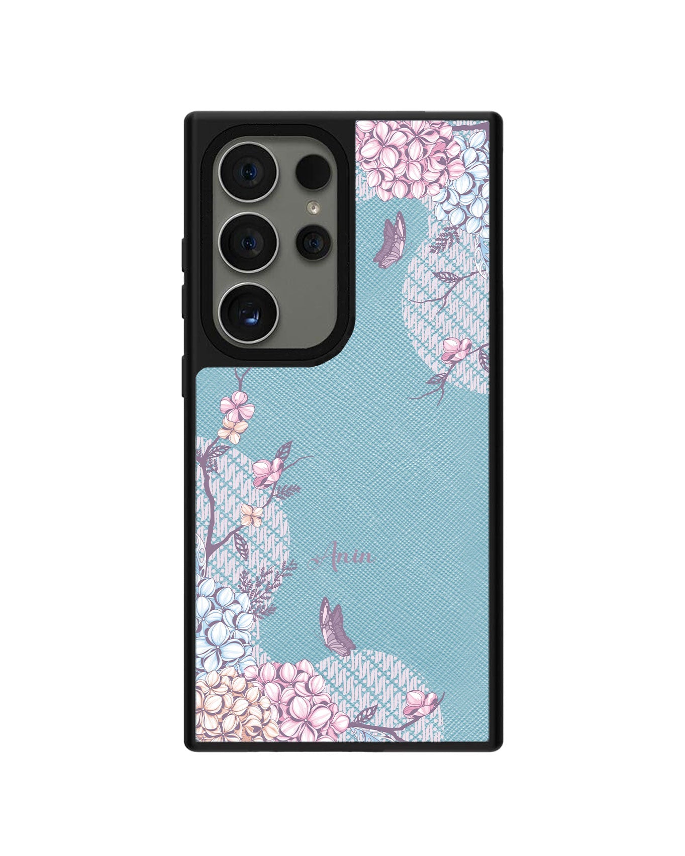 Android Leather Grip - Batik Florals