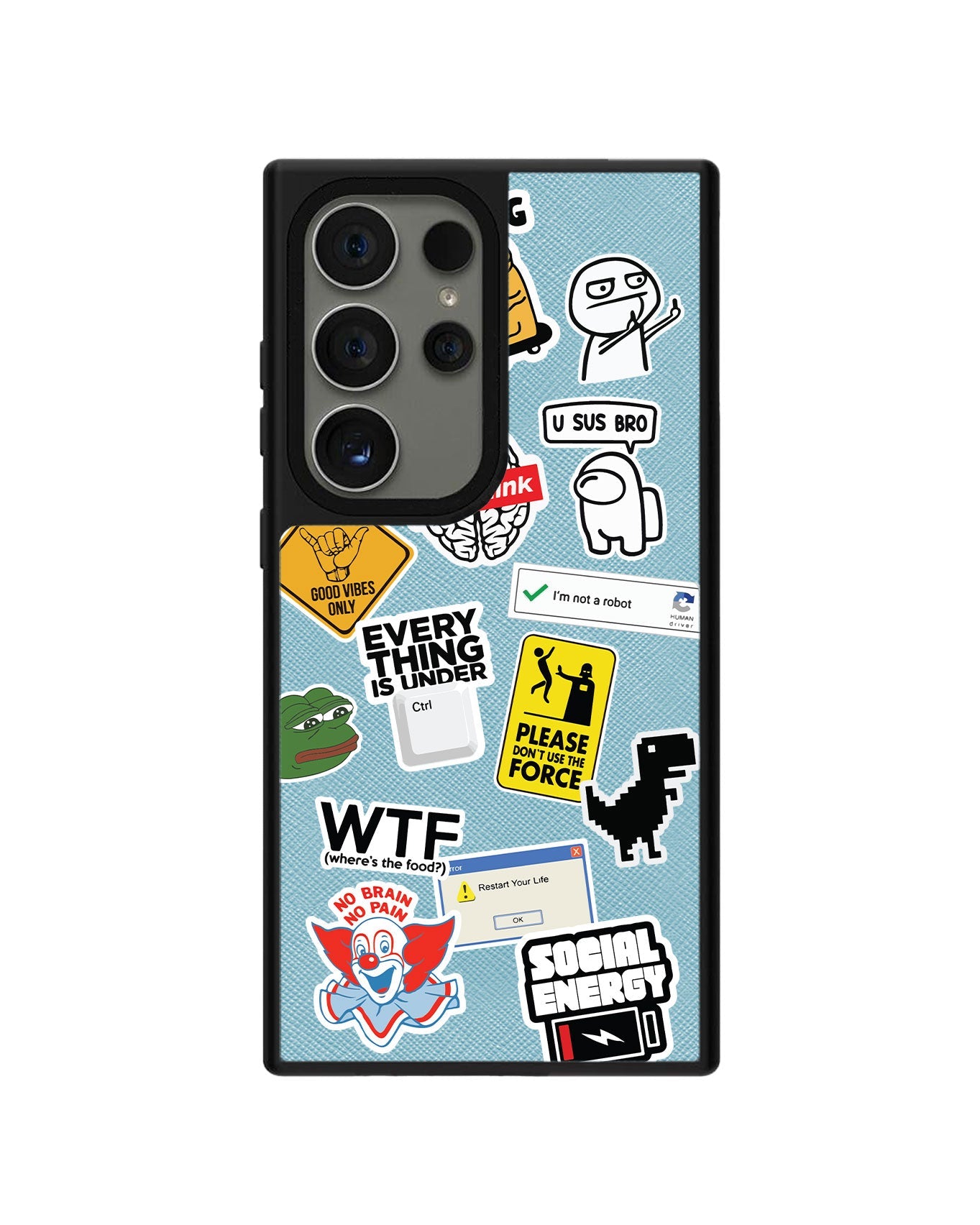 Android Leather Grip - Brand Parody 2.0