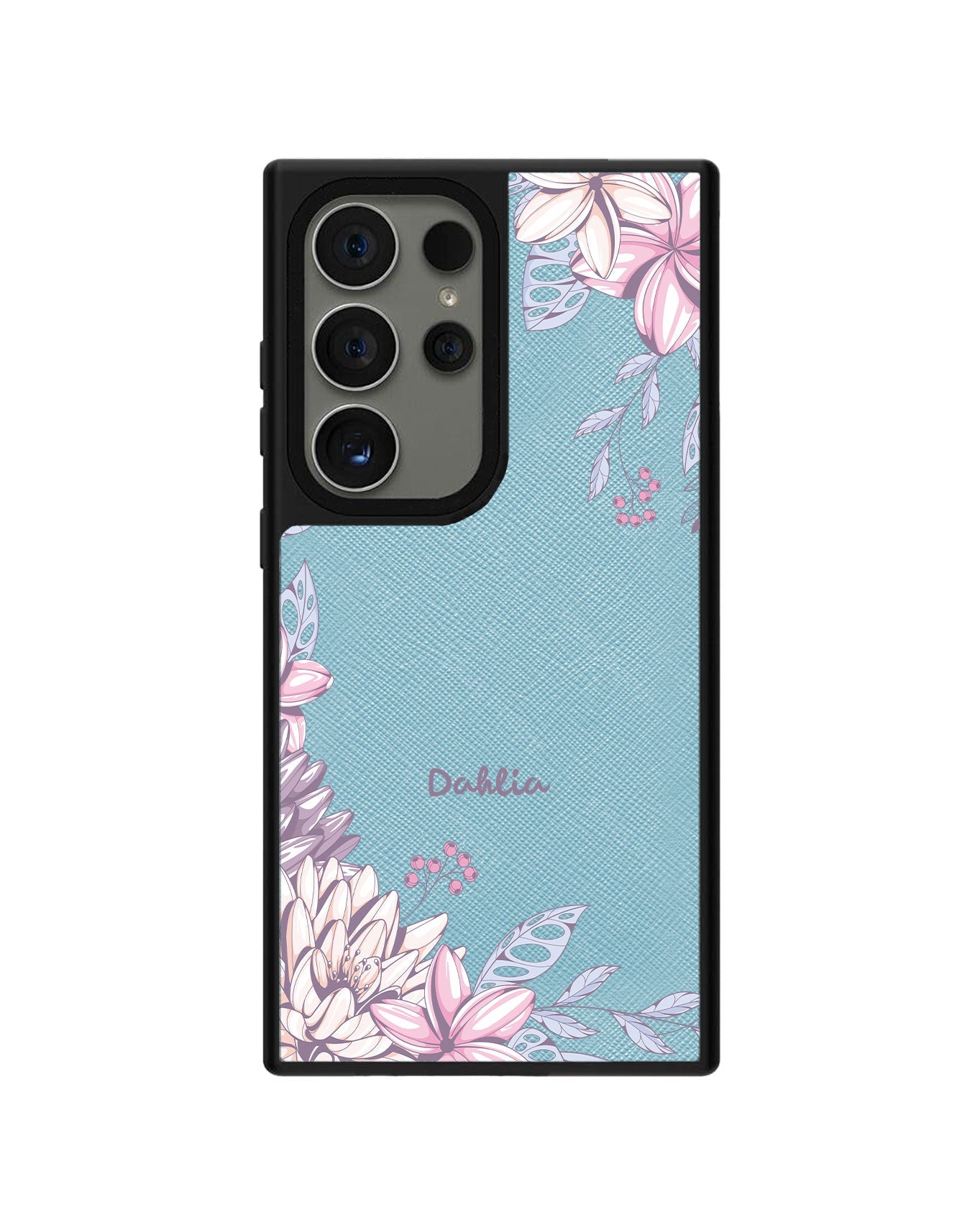 Android Leather Grip - Dahlia