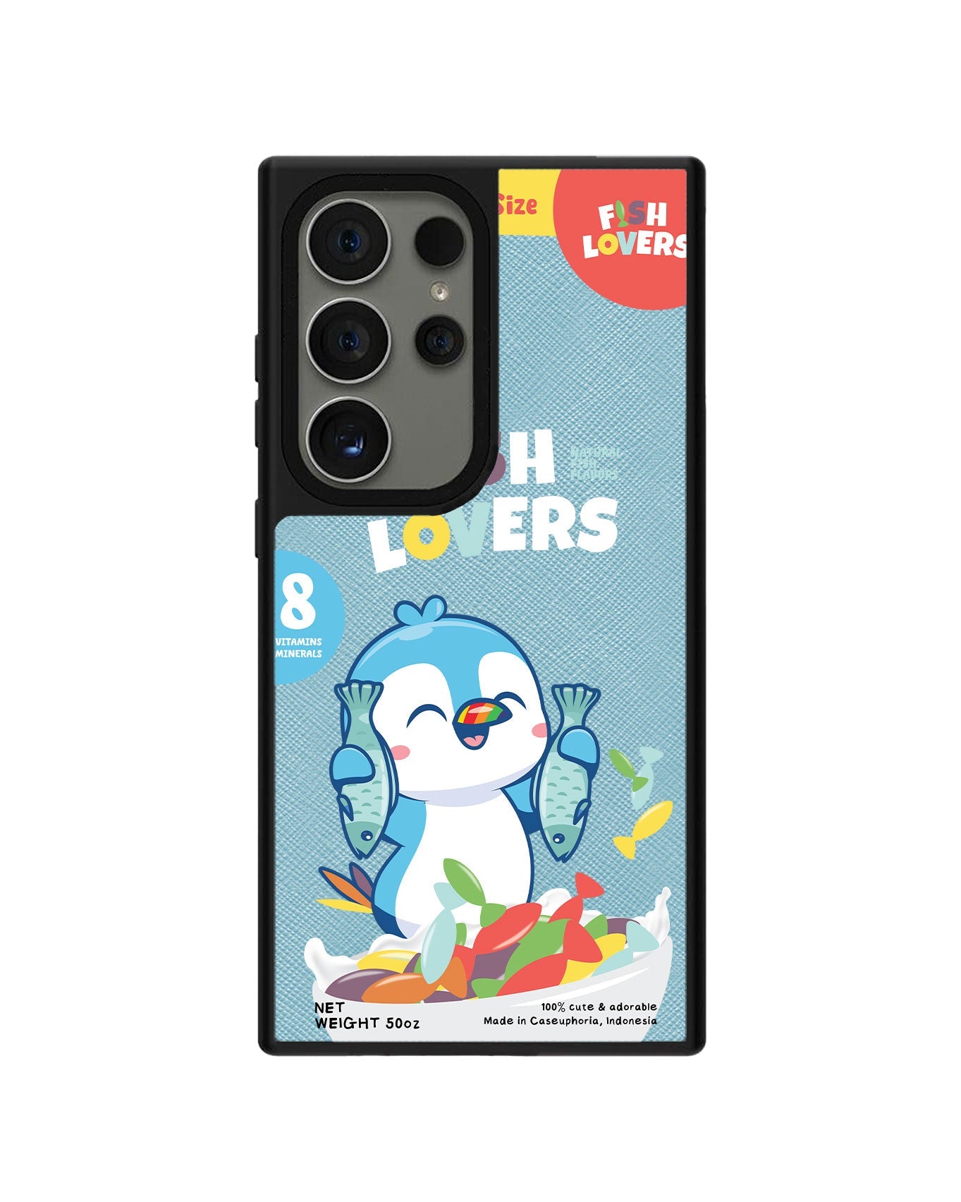 Android Leather Grip - Fish Lovers