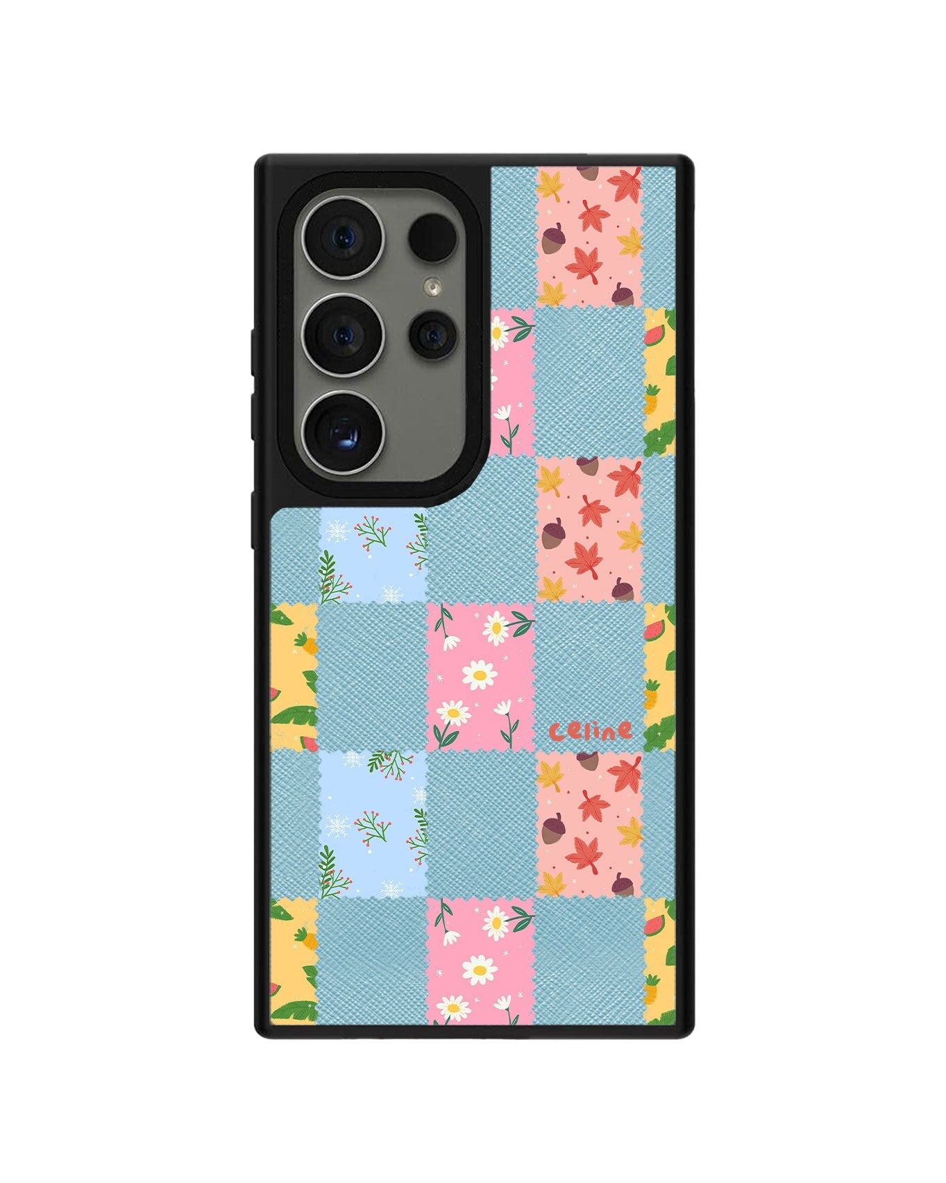 Android Leather Grip - Four Seasons Stamps