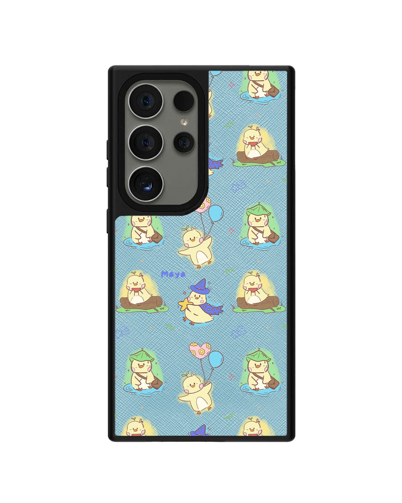 Android Leather Grip - Little Duck