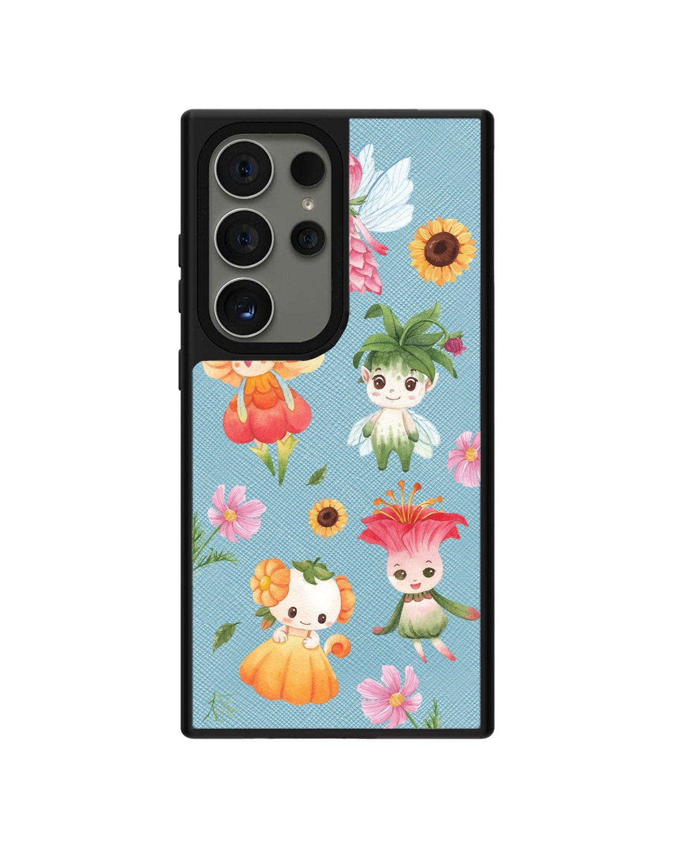 Android Leather Grip - Magical Garden