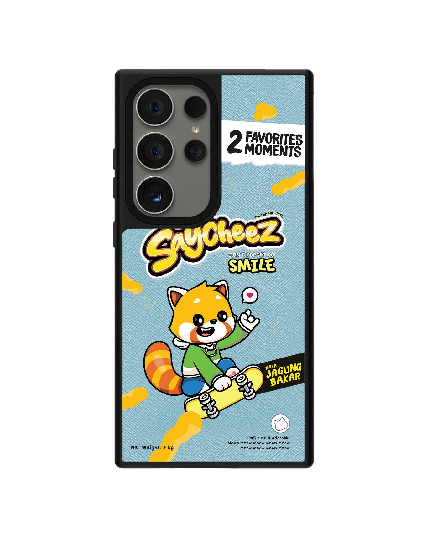 Android Leather Grip - Saycheez