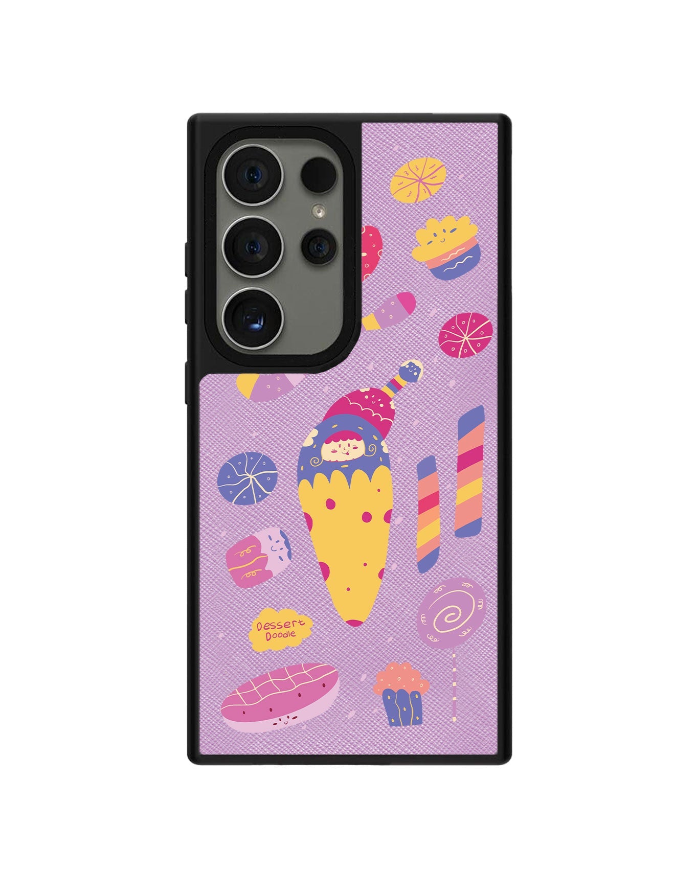 ด้ามจับหนัง Android - ขนมหวาน Doodle