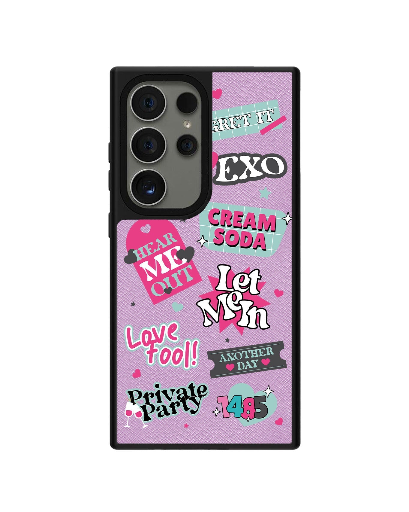 Android Leather Grip - EXO Cream Soda