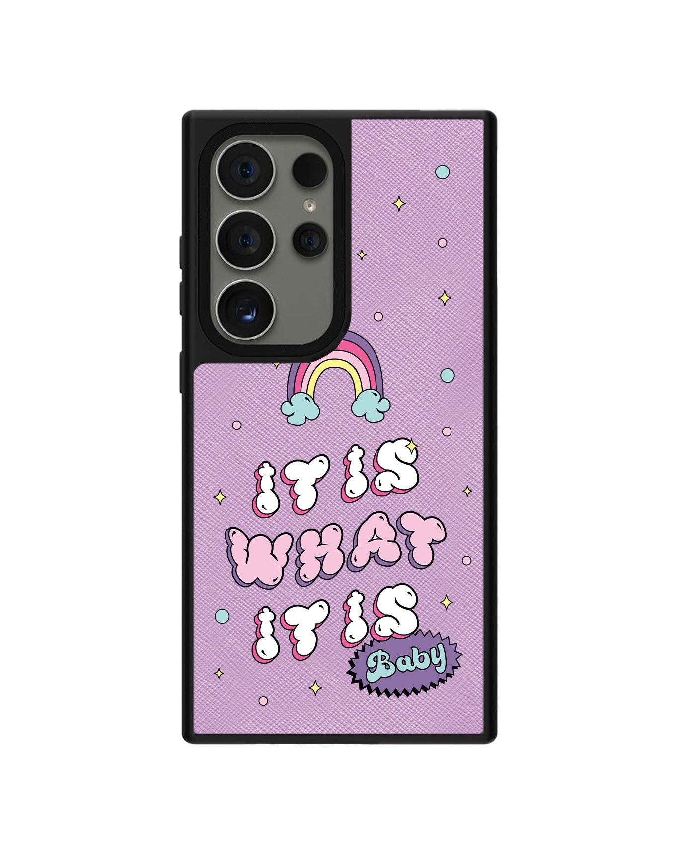Android Leather Grip - It Is What It Is Baby