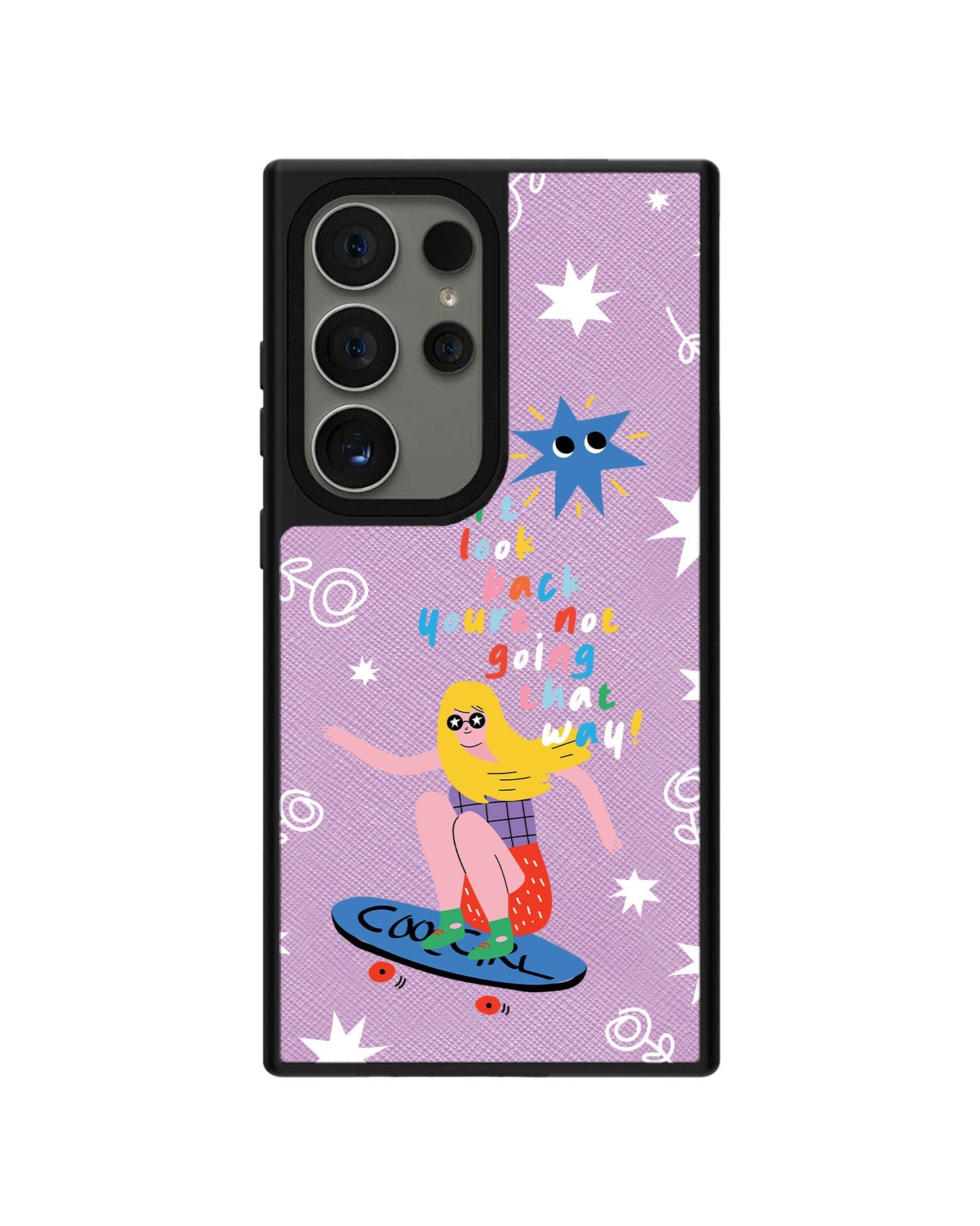 Android Leather Grip - Keep Growing