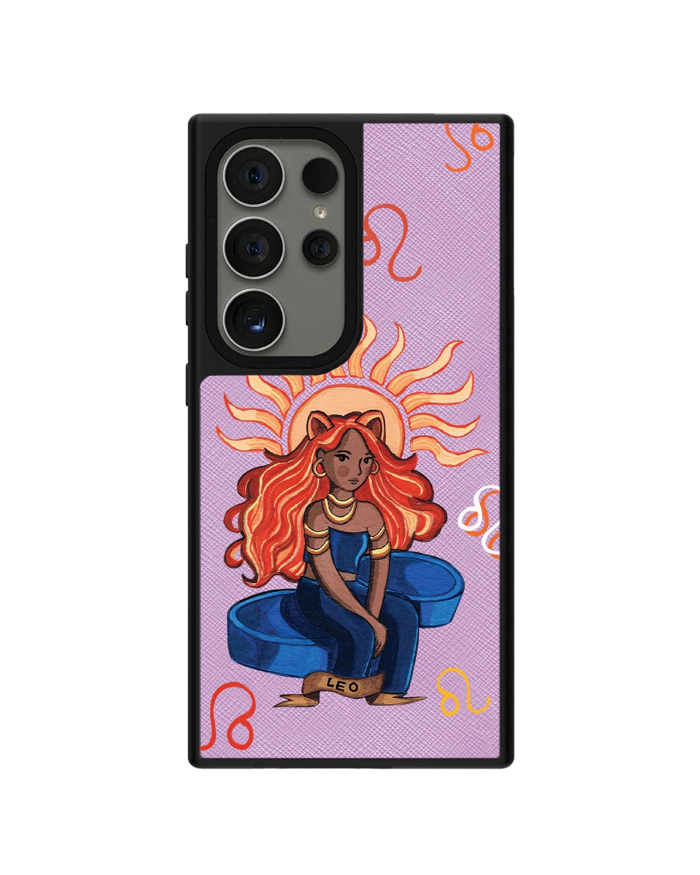 Android Leather Grip - Leo