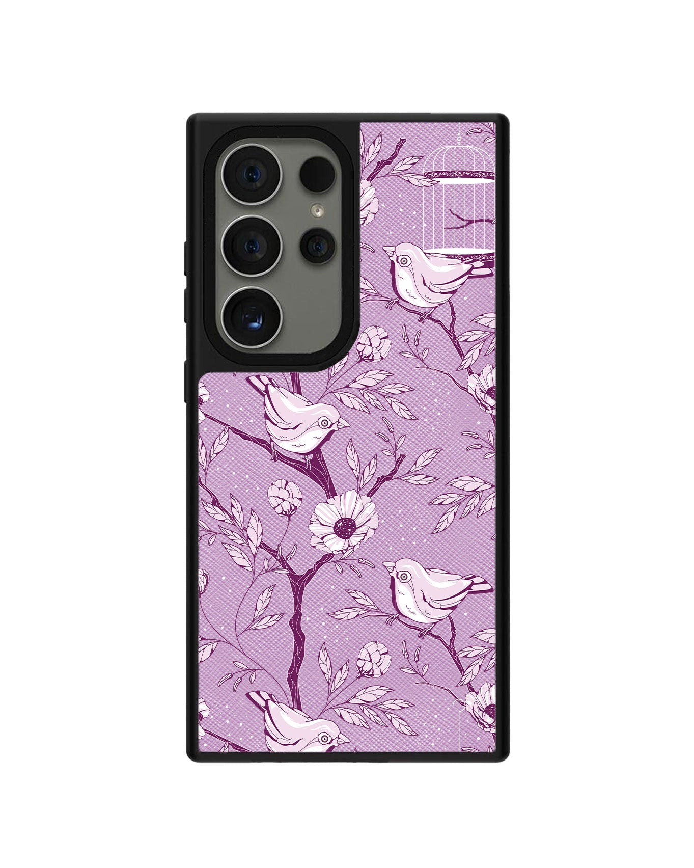 Android Leather Grip - Lovebird Monochrome 5.0