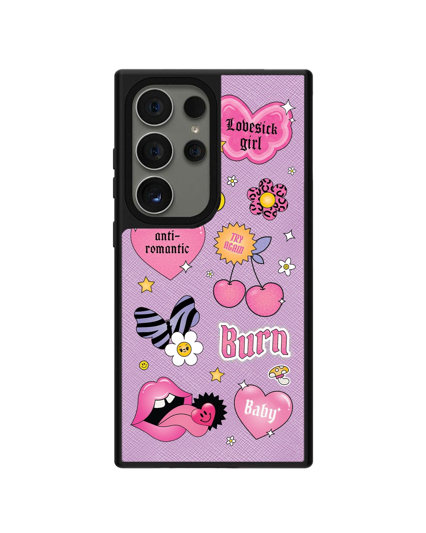 Android Leather Grip - Meow Pop 1.0