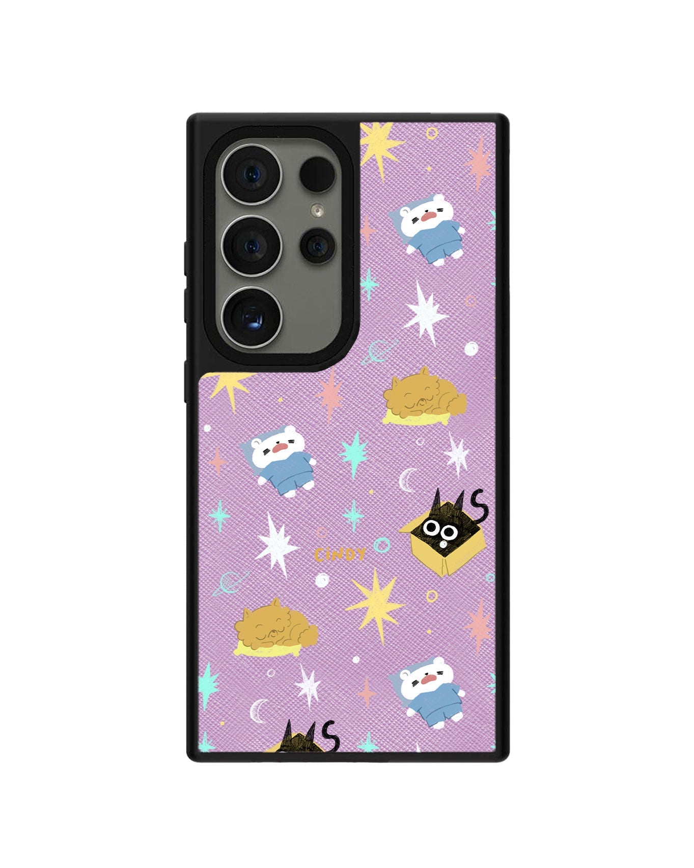 Android Leather Grip - Nightover