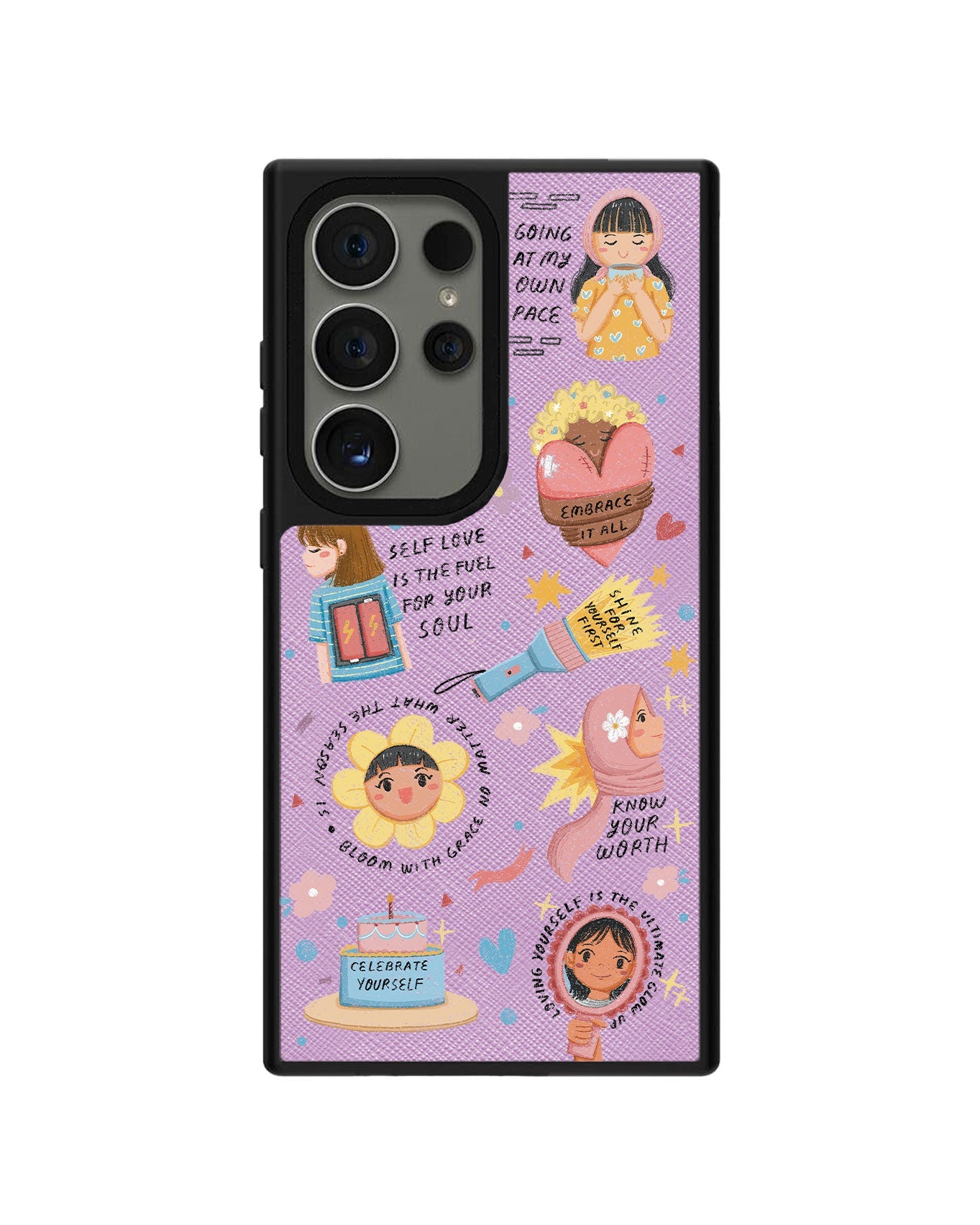 Android Leather Grip - Self Love Club