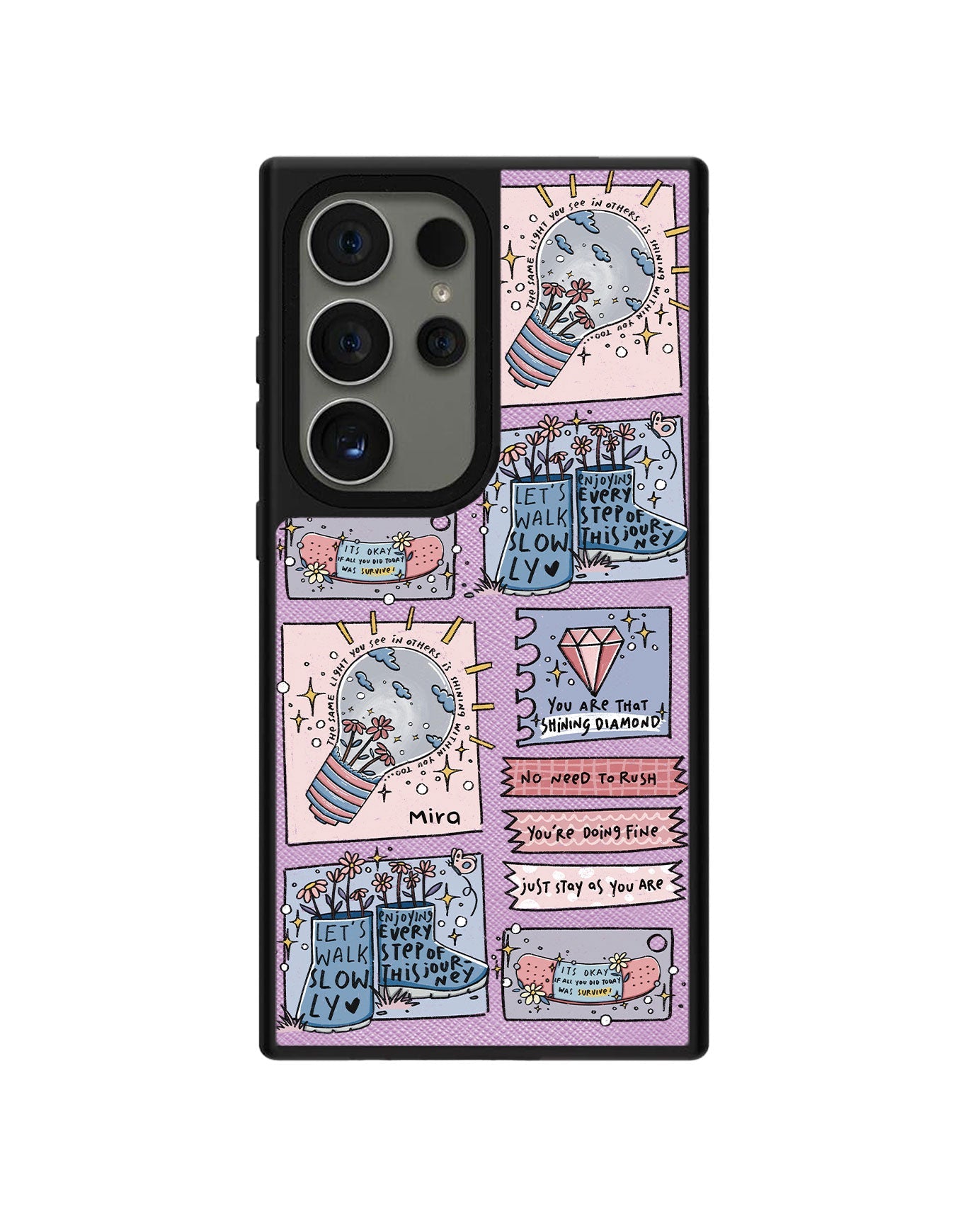 Android Leather Grip - Shine