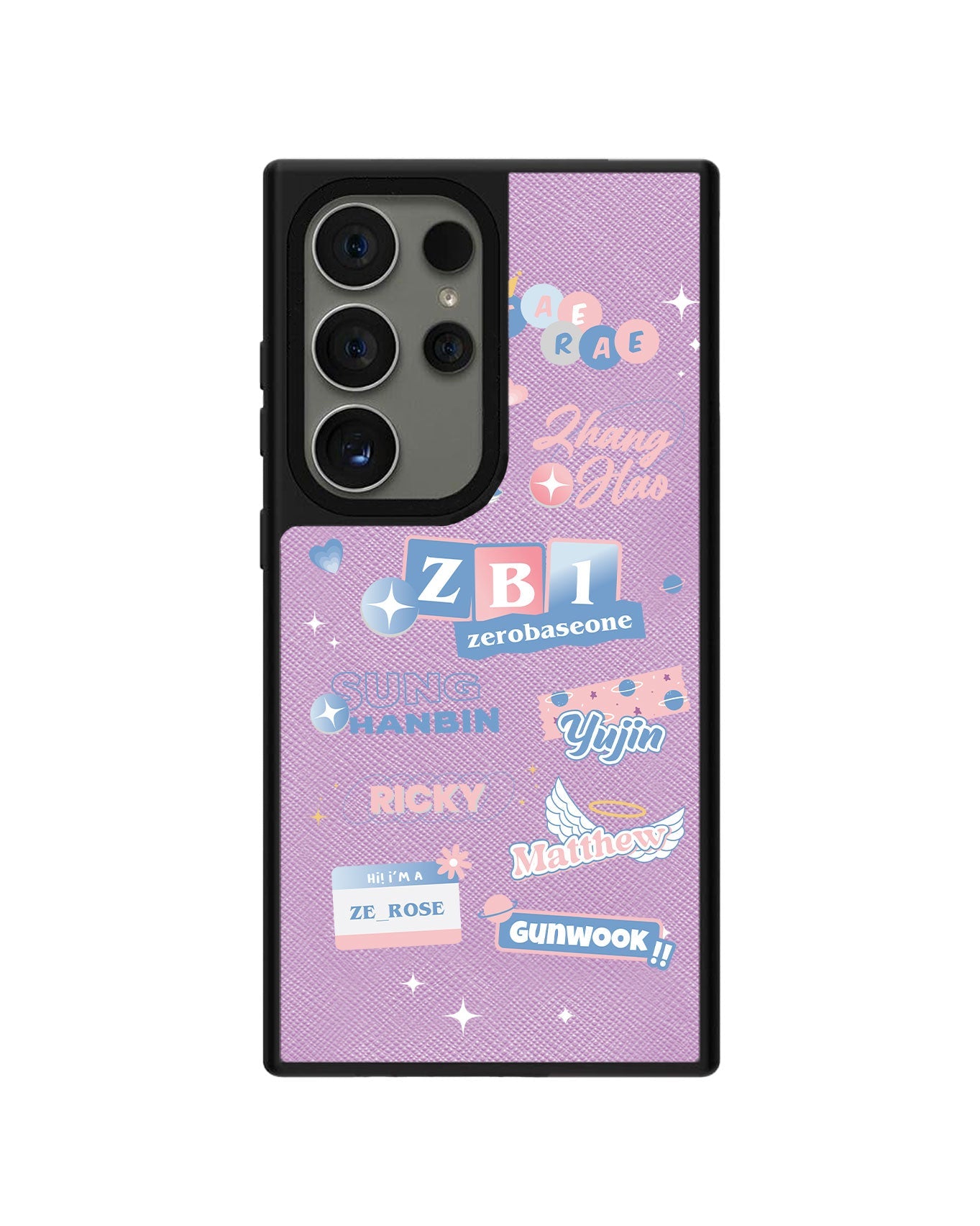 Android Leather Grip - Zerobaseone Members