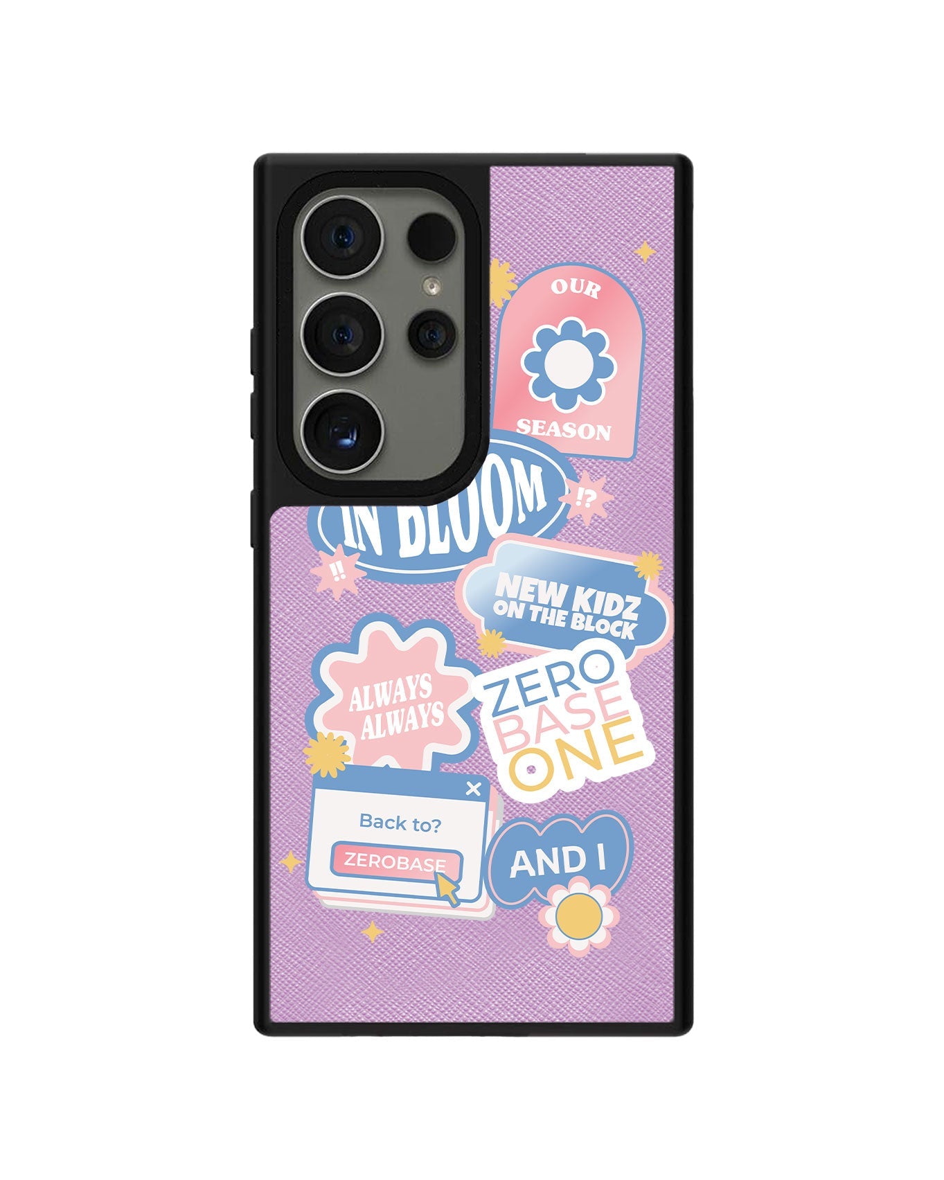 Android Leather Grip - Zerobaseone Song Sticker Pack
